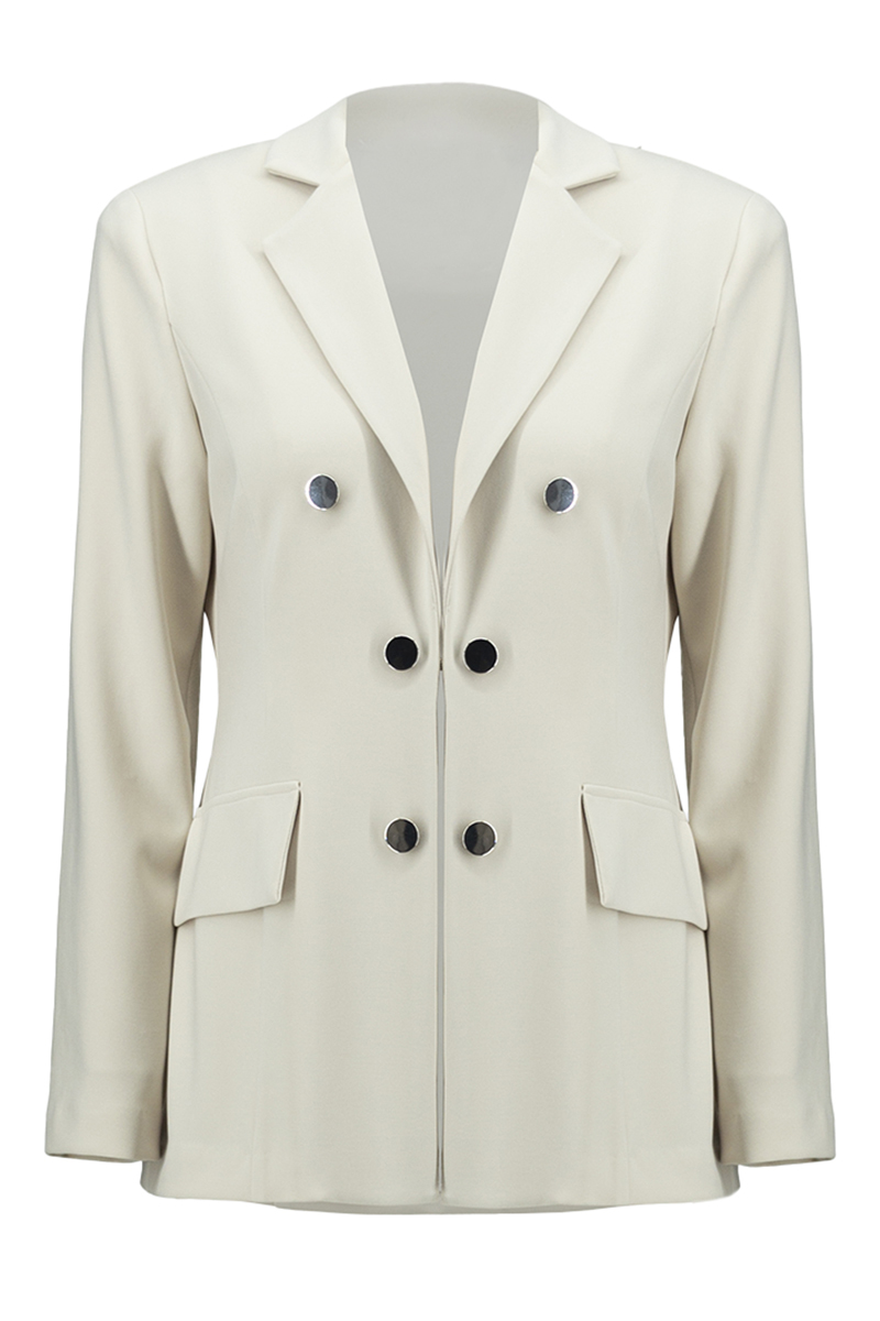Dames blazer bruin