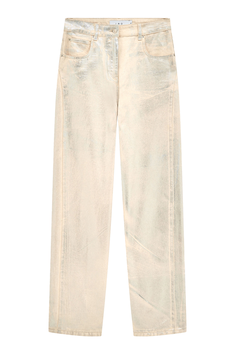 Dames broek zilver