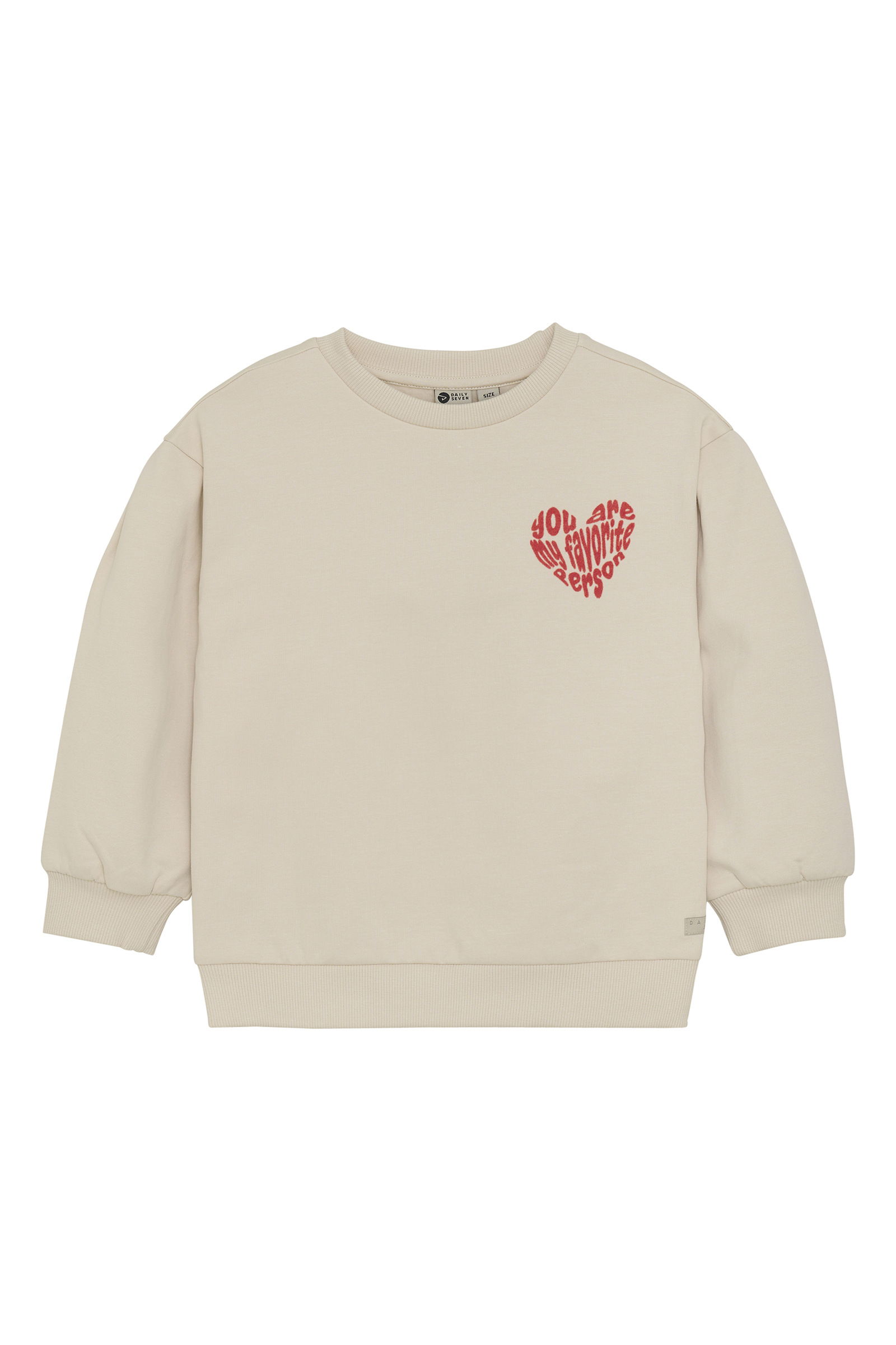 Meisjes sweater bruin