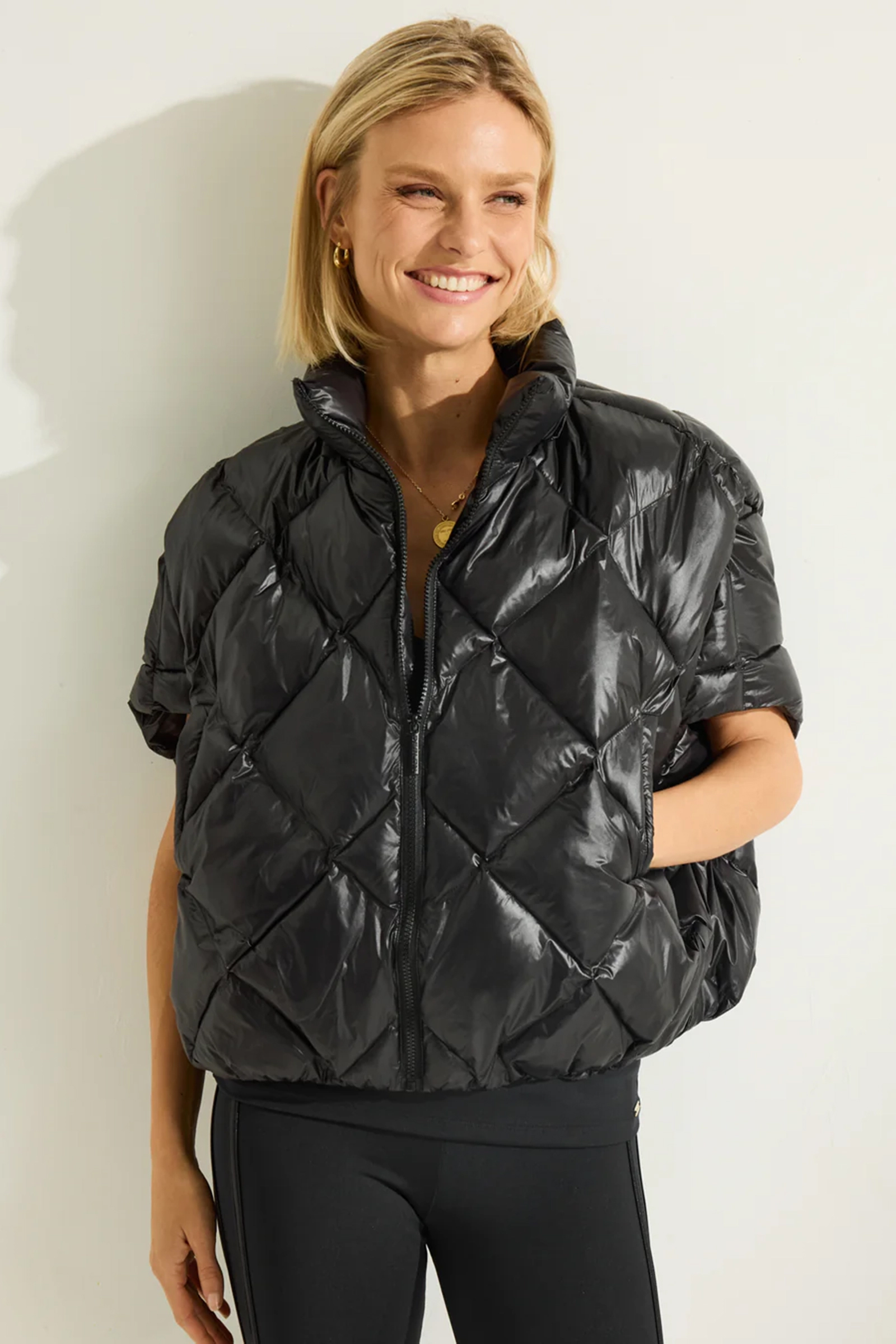 Casual dames bodywarmer zwart