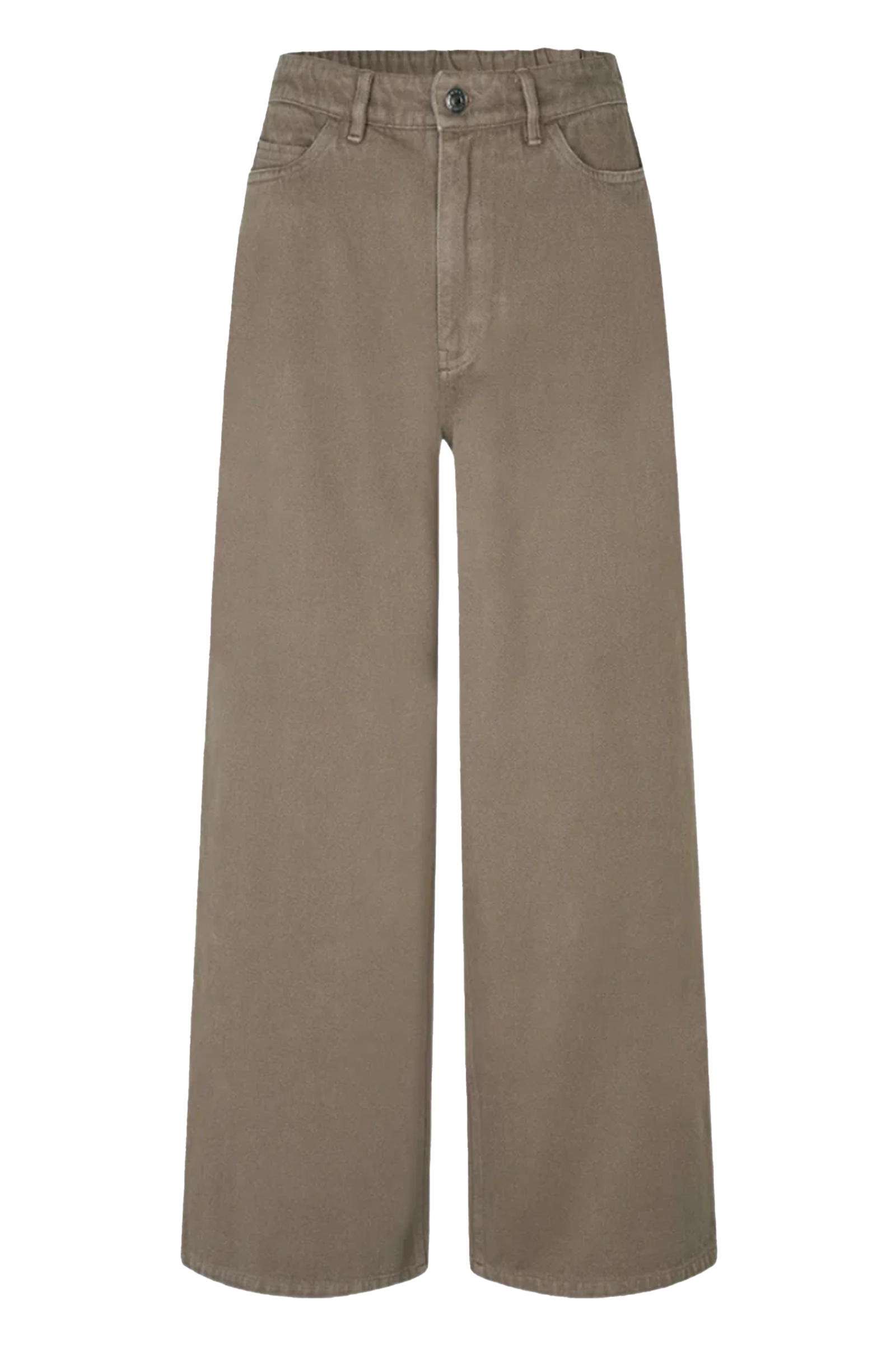 Dames broek bruin