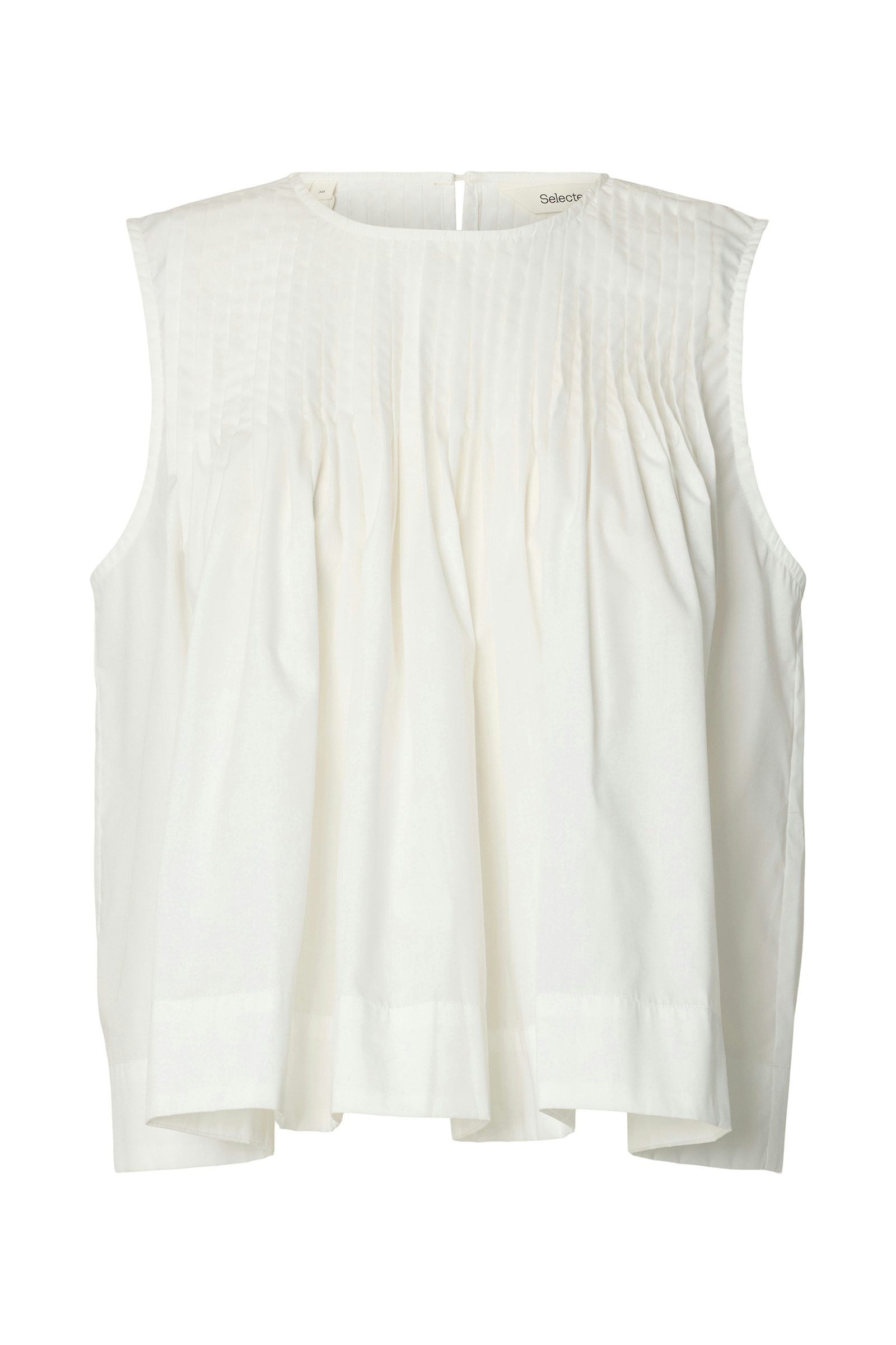 Dames blouse korte mouw wit