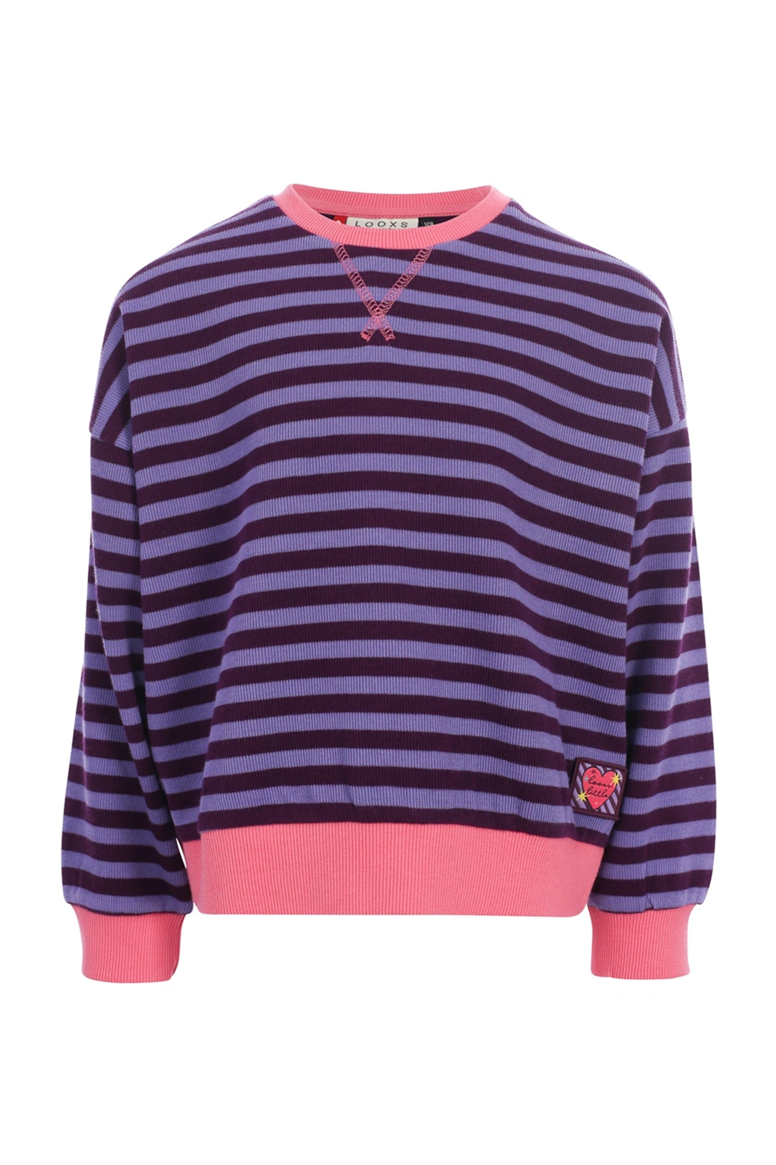 Meisjes sweater paars