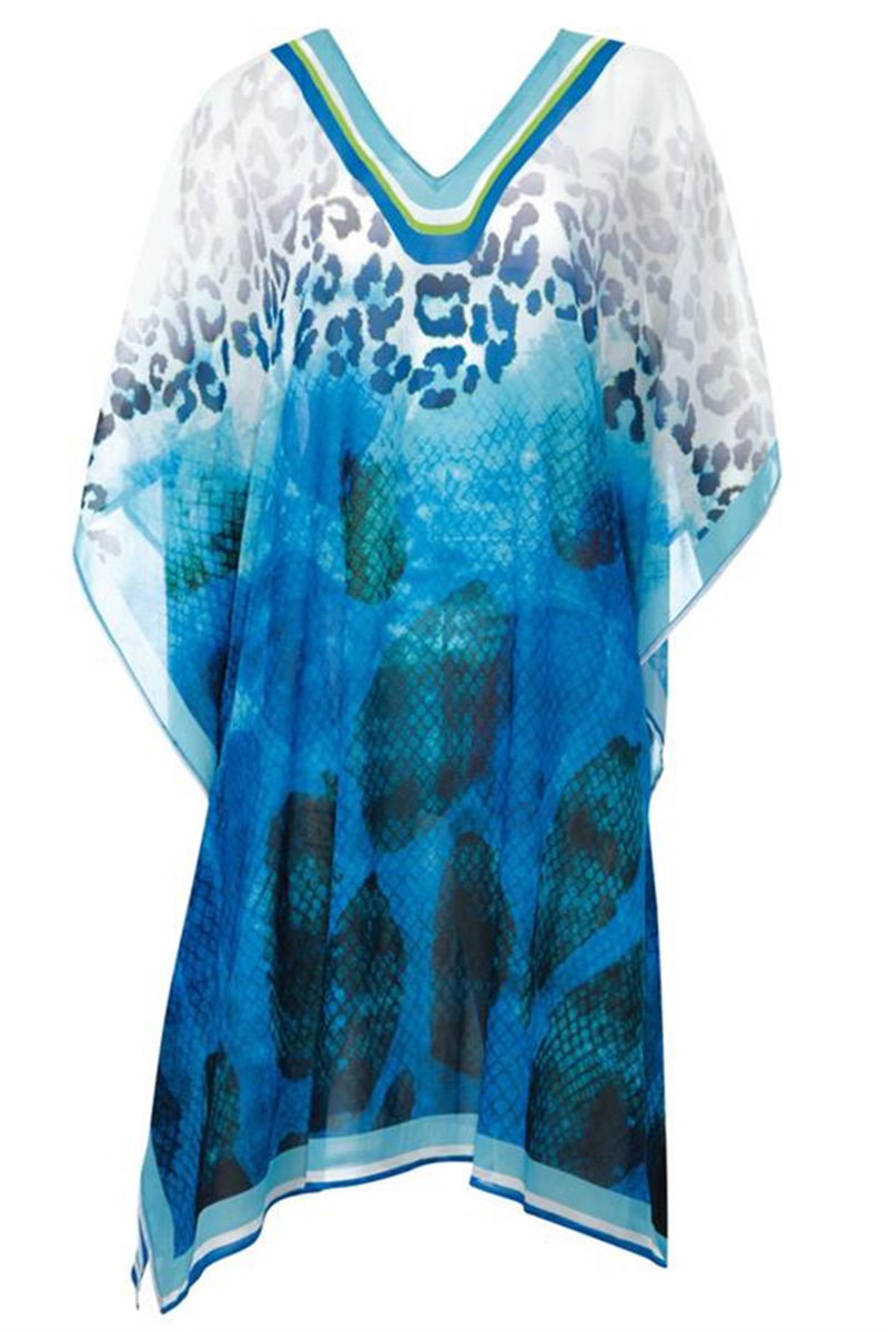 Sunflair PONCHO Blauw-1 1