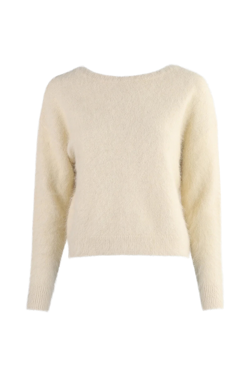 Dames sweater ecru
