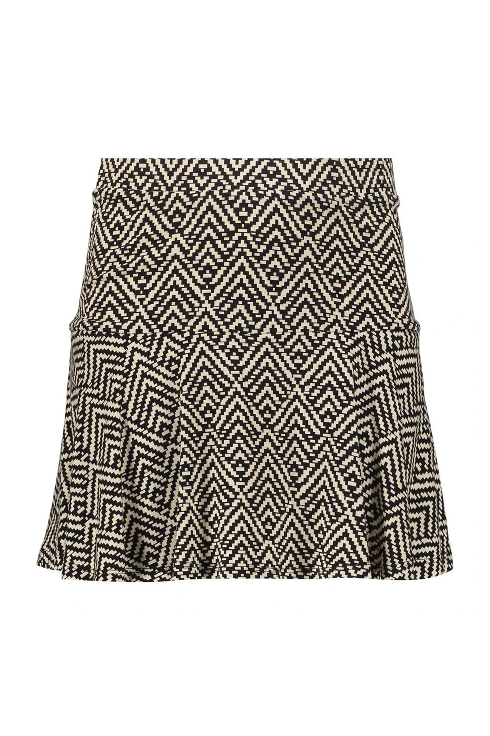 Geisha Skort AOP Zwart-1 1