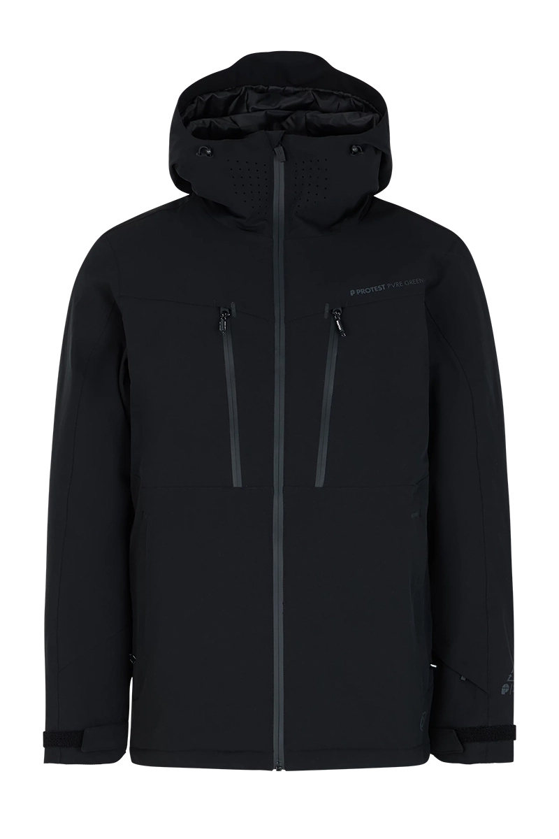 Wintersport heren jack zwart