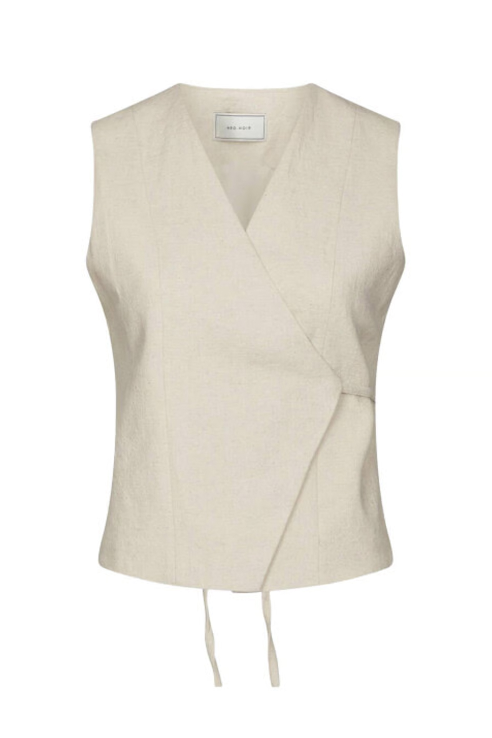 Dames gilet bruin