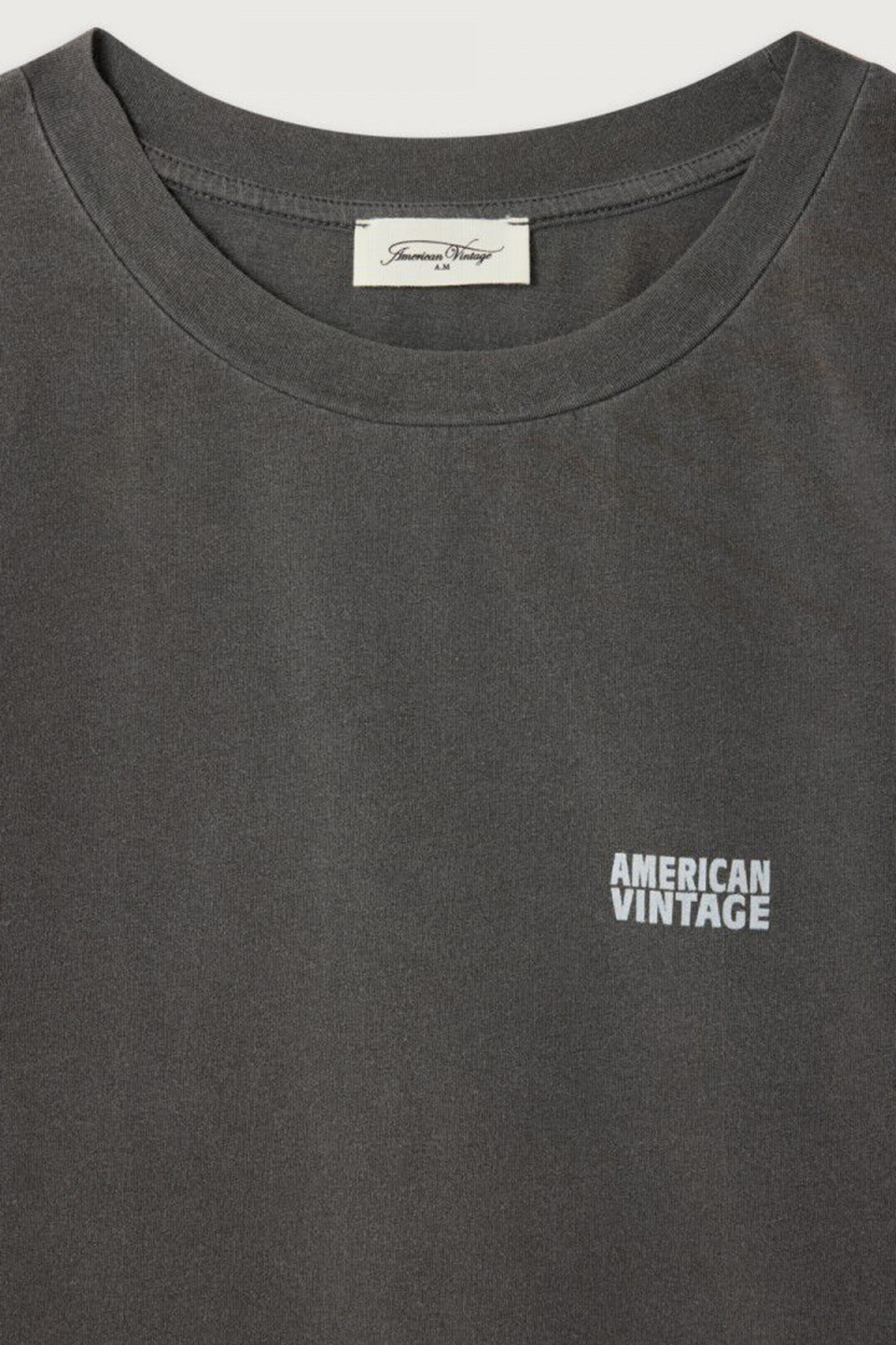 Dames t-shirt korte mouw grijs