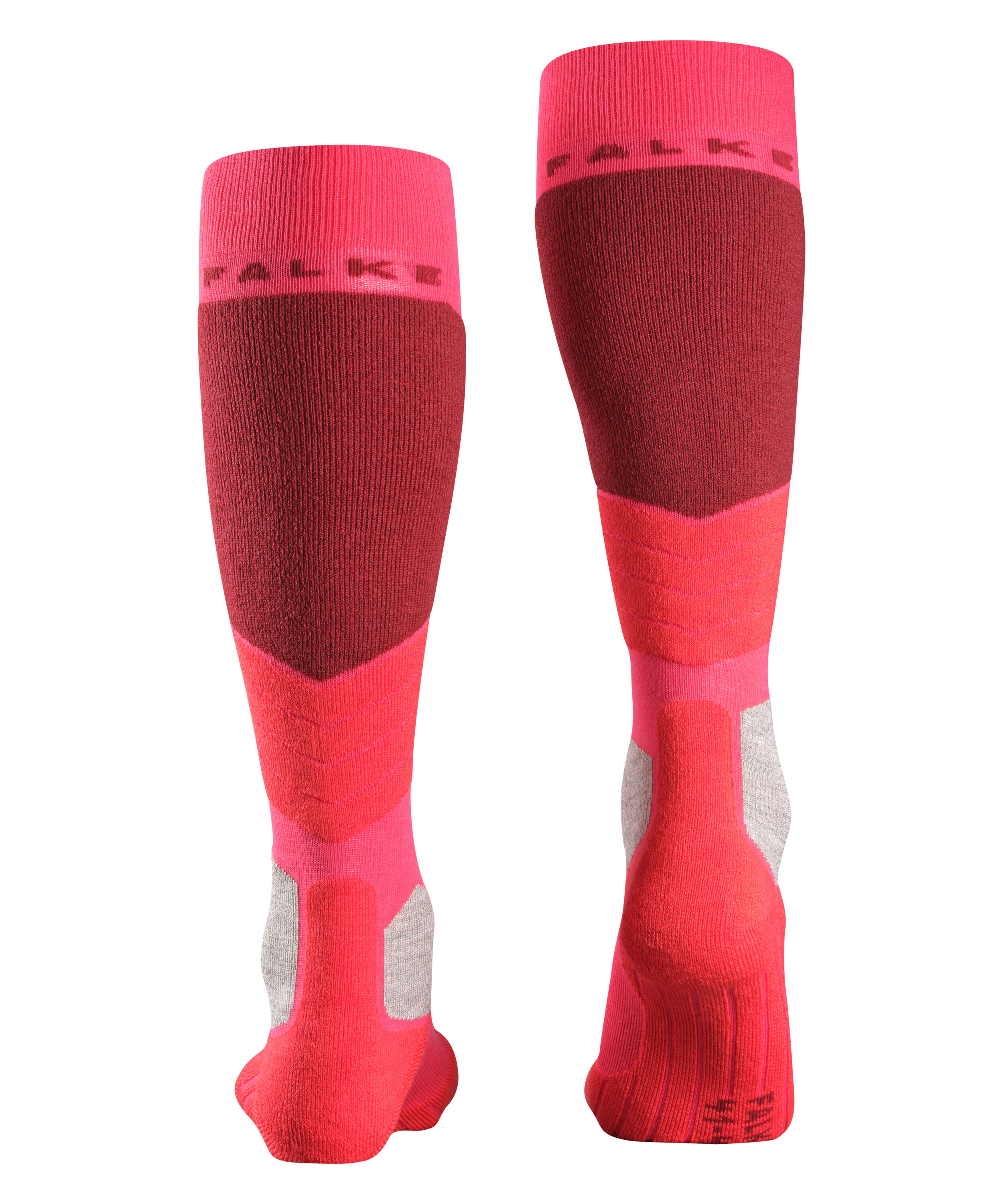 Wintersport kousen ski senior rood