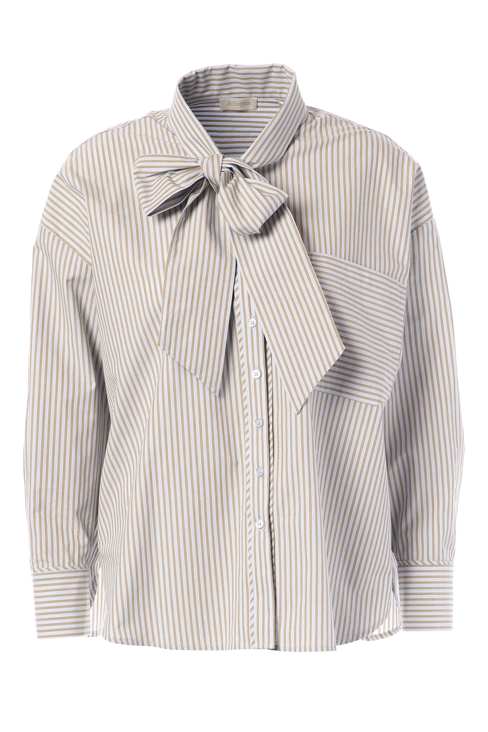 Dames blouse lange mouw blauw