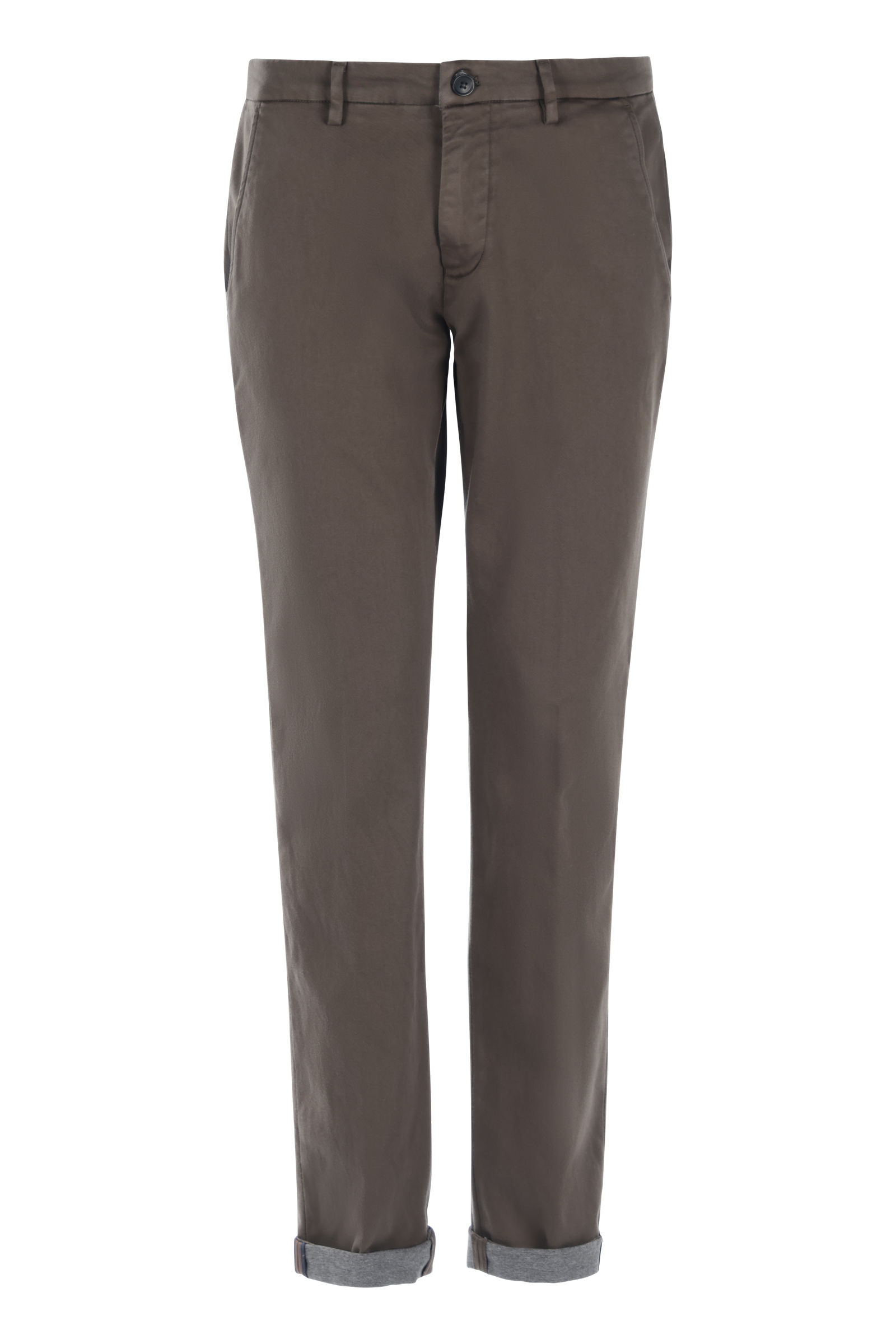 Heren chino bruin