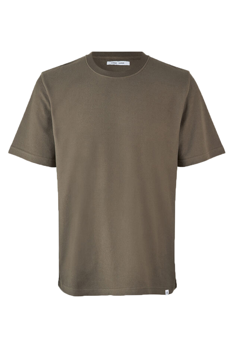 Samsøe Samsøe ODIN T-SHIRT 11600 Bruin/Beige-2 1