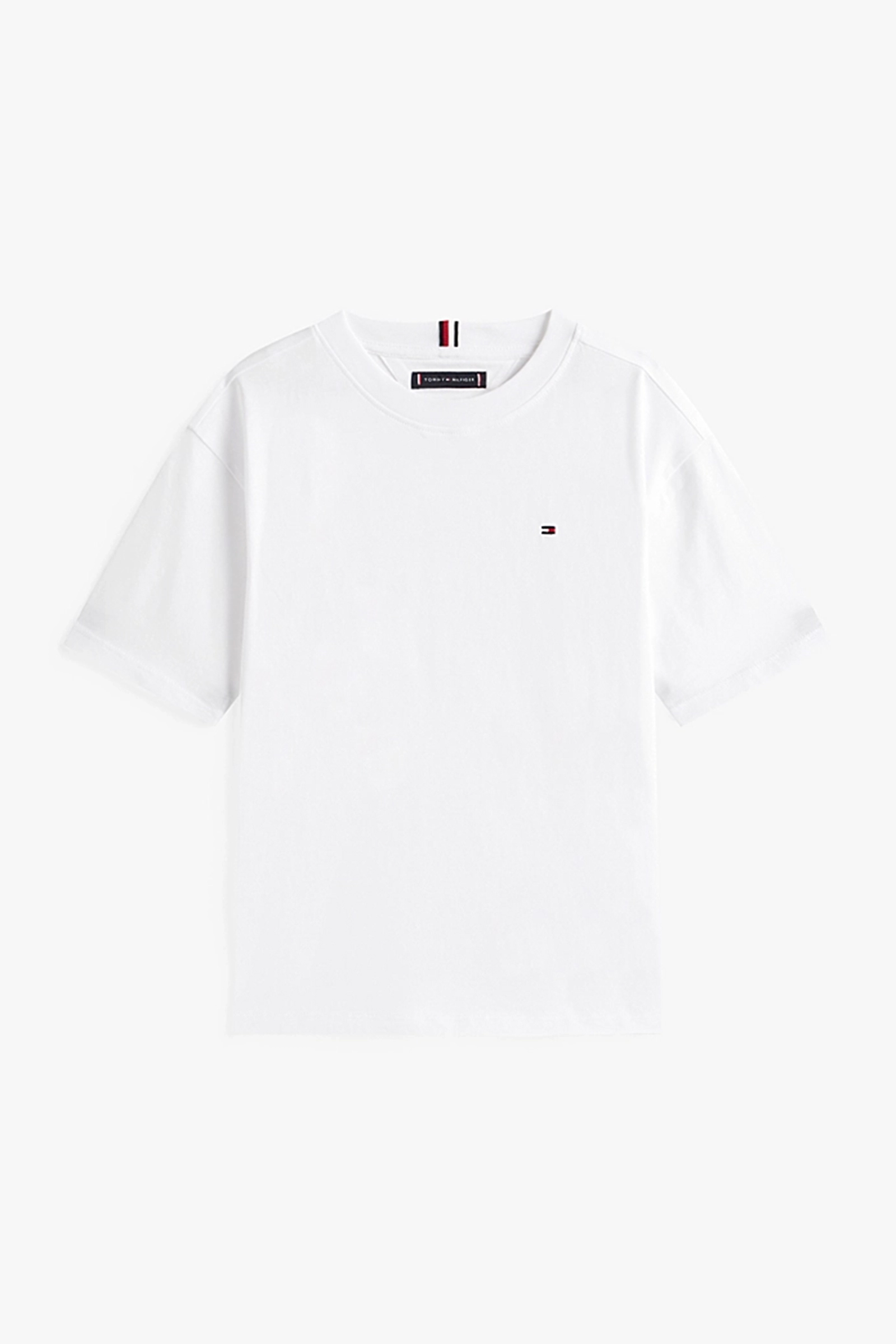 Jongens t-shirt korte mouw wit