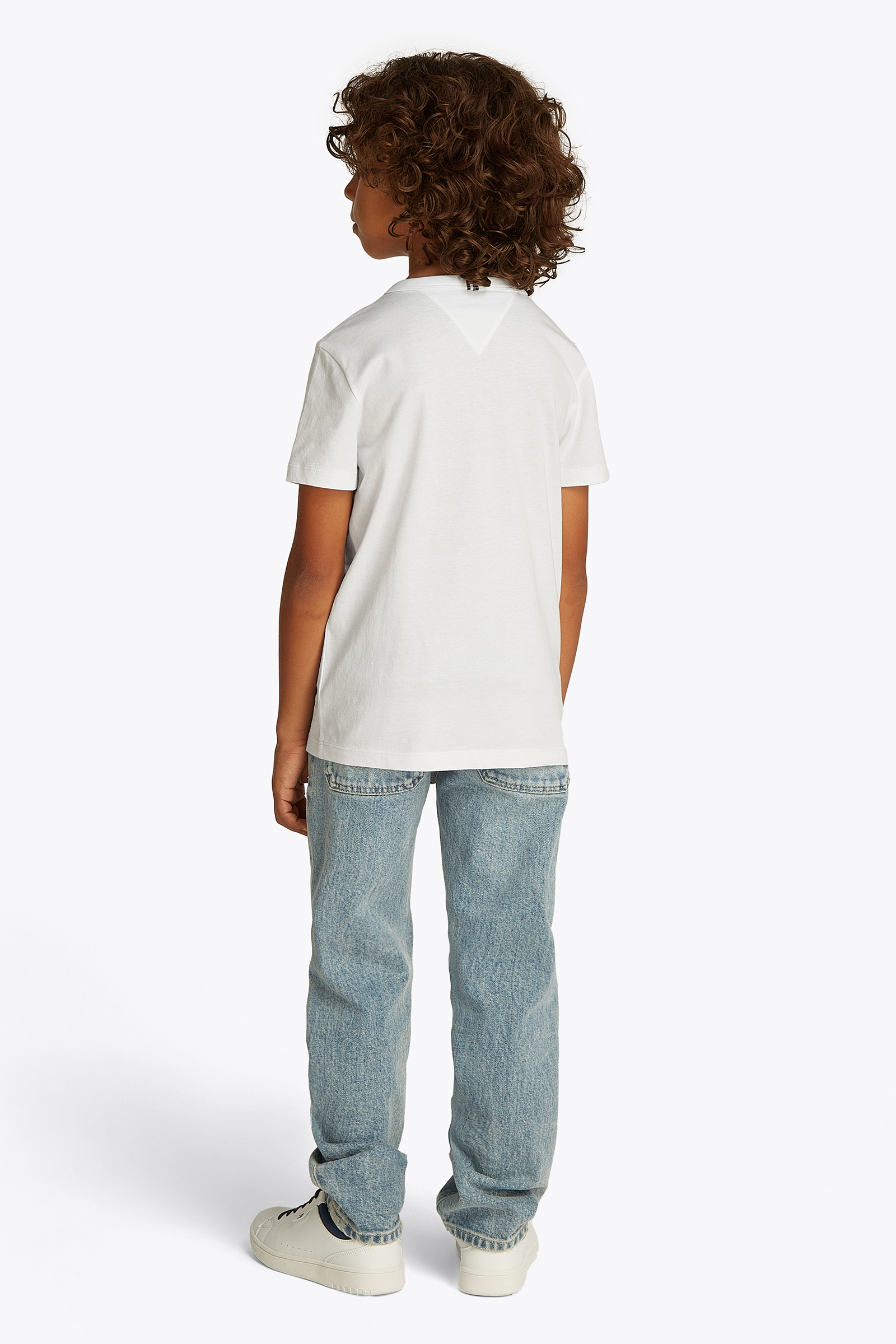Tommy Hilfiger Hilfiger palm print tee Wit-1 4