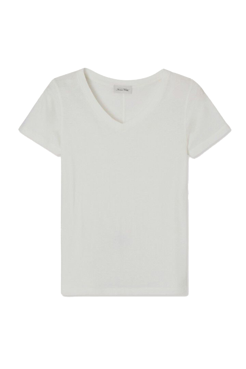 Dames t-shirt korte mouw wit