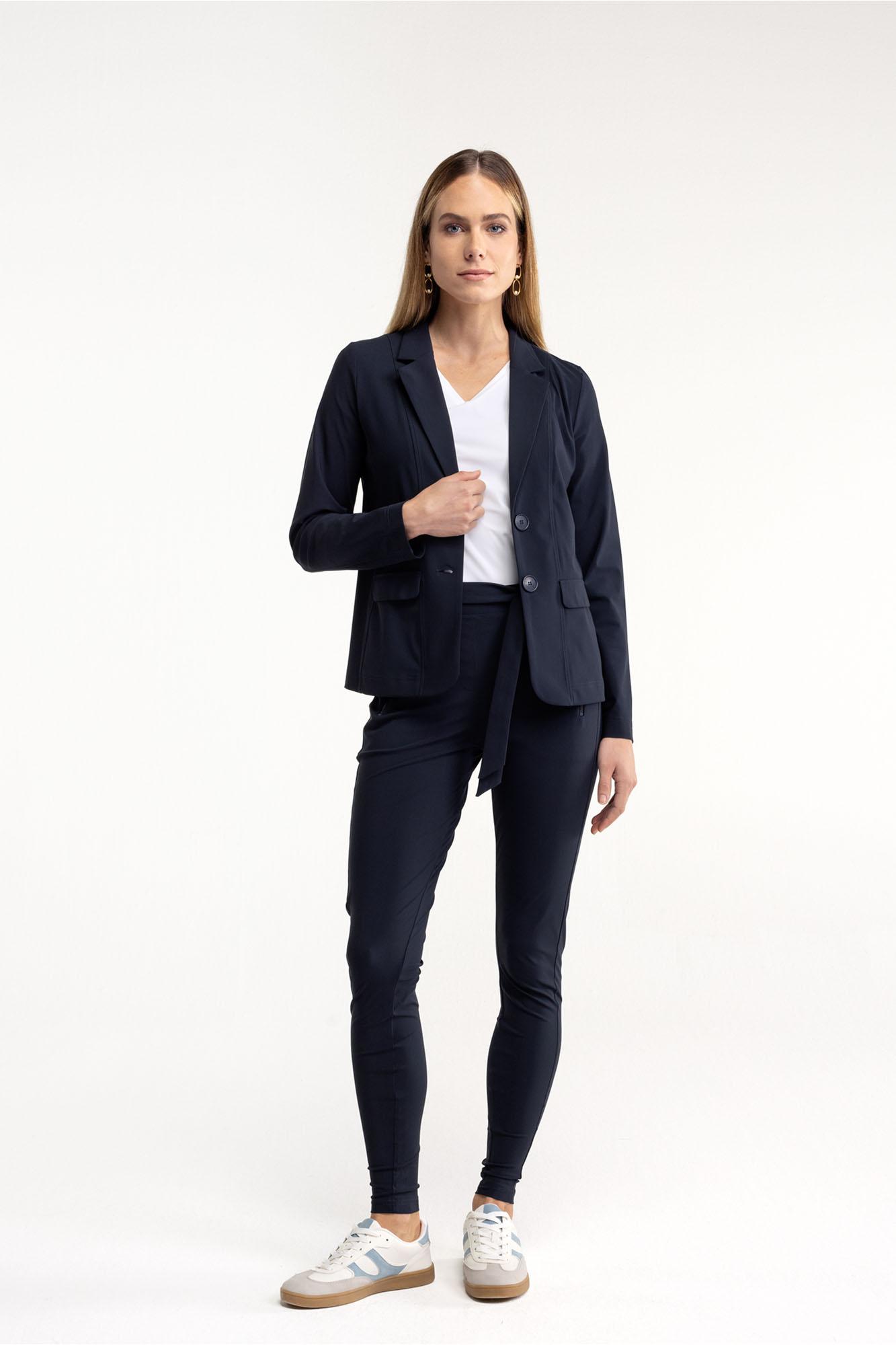 Studio Anneloes Clean blazer Blauw-1 3