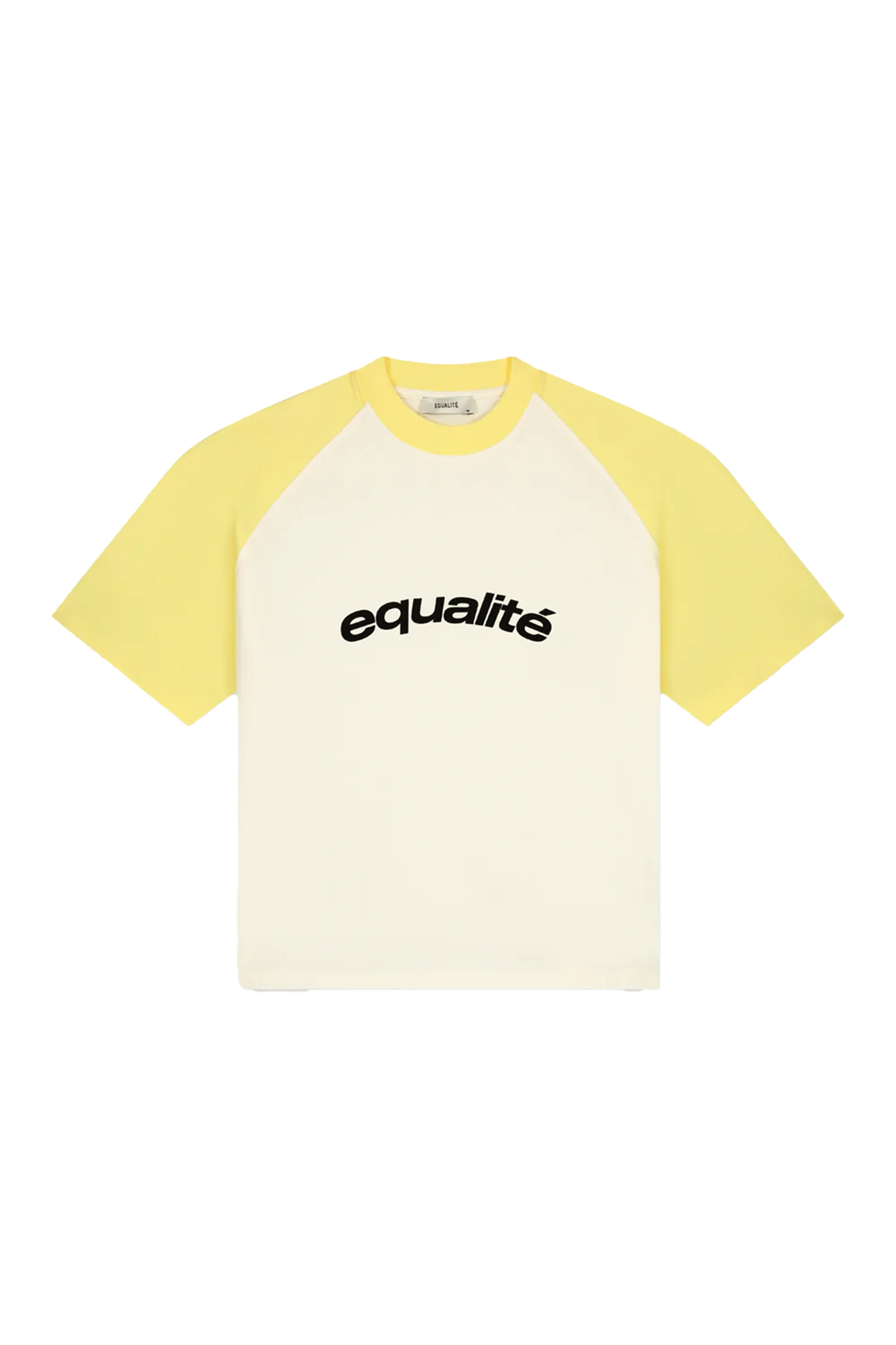 Heren t-shirt kortemouw geel