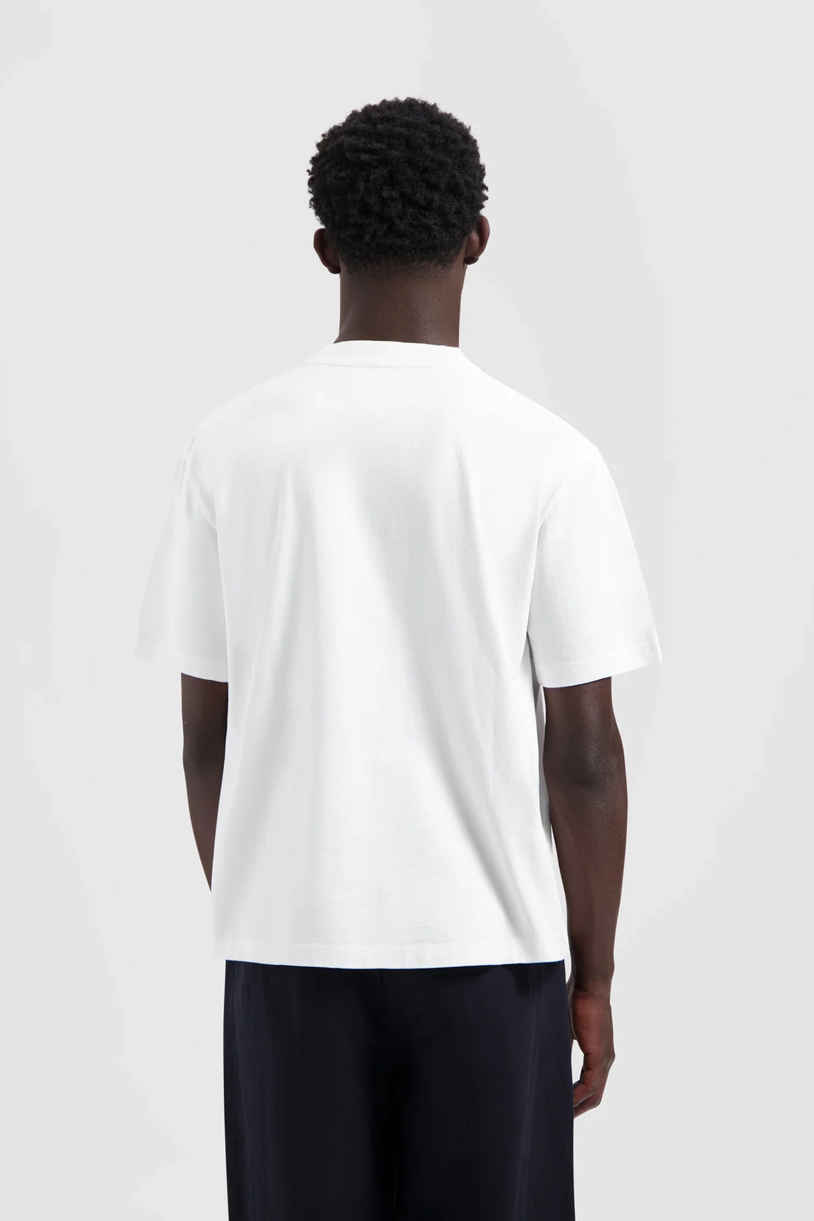 Olaf Hussein SPRAY GRAPHIC TEE Wit 3