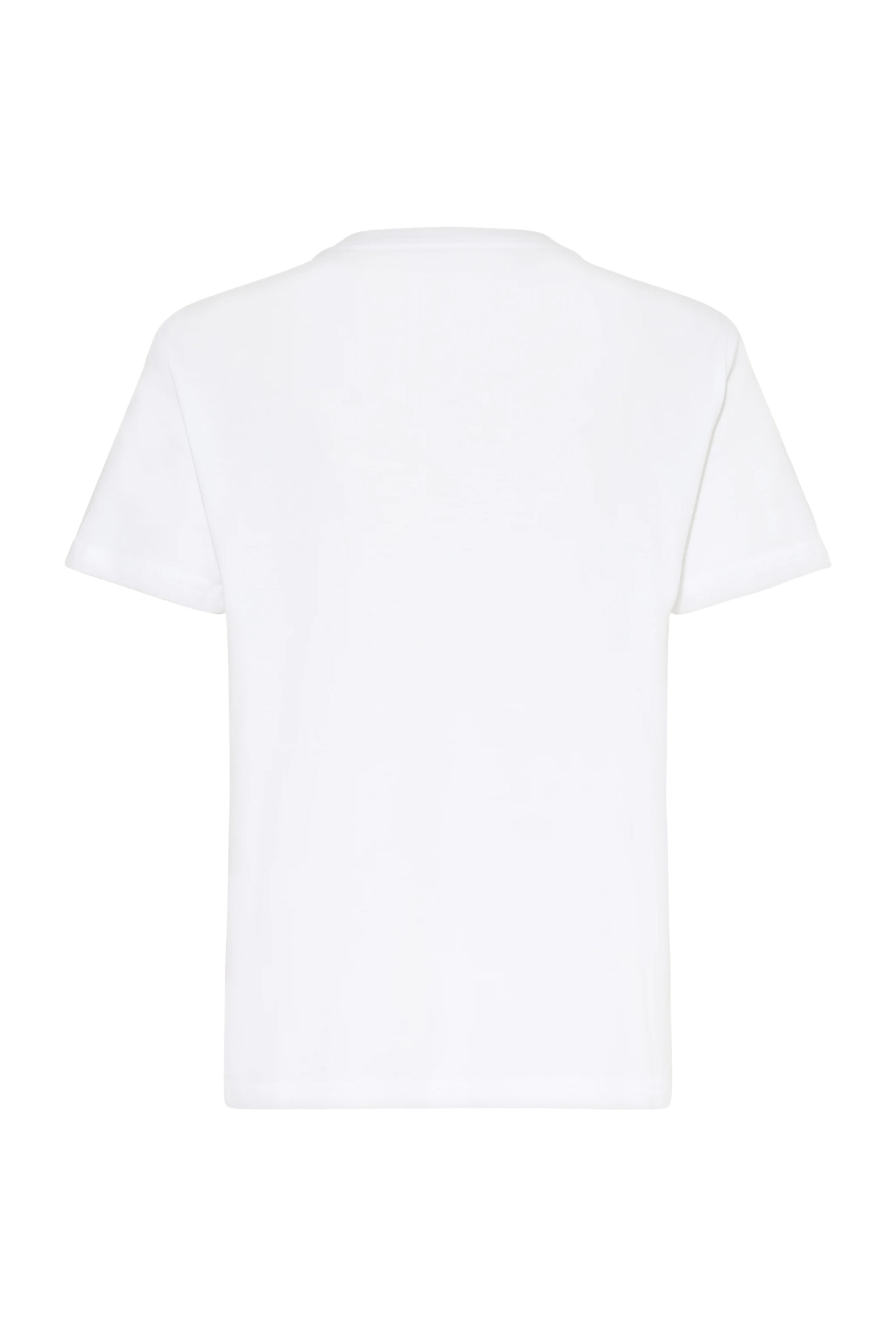 Jongens t-shirt korte mouw wit