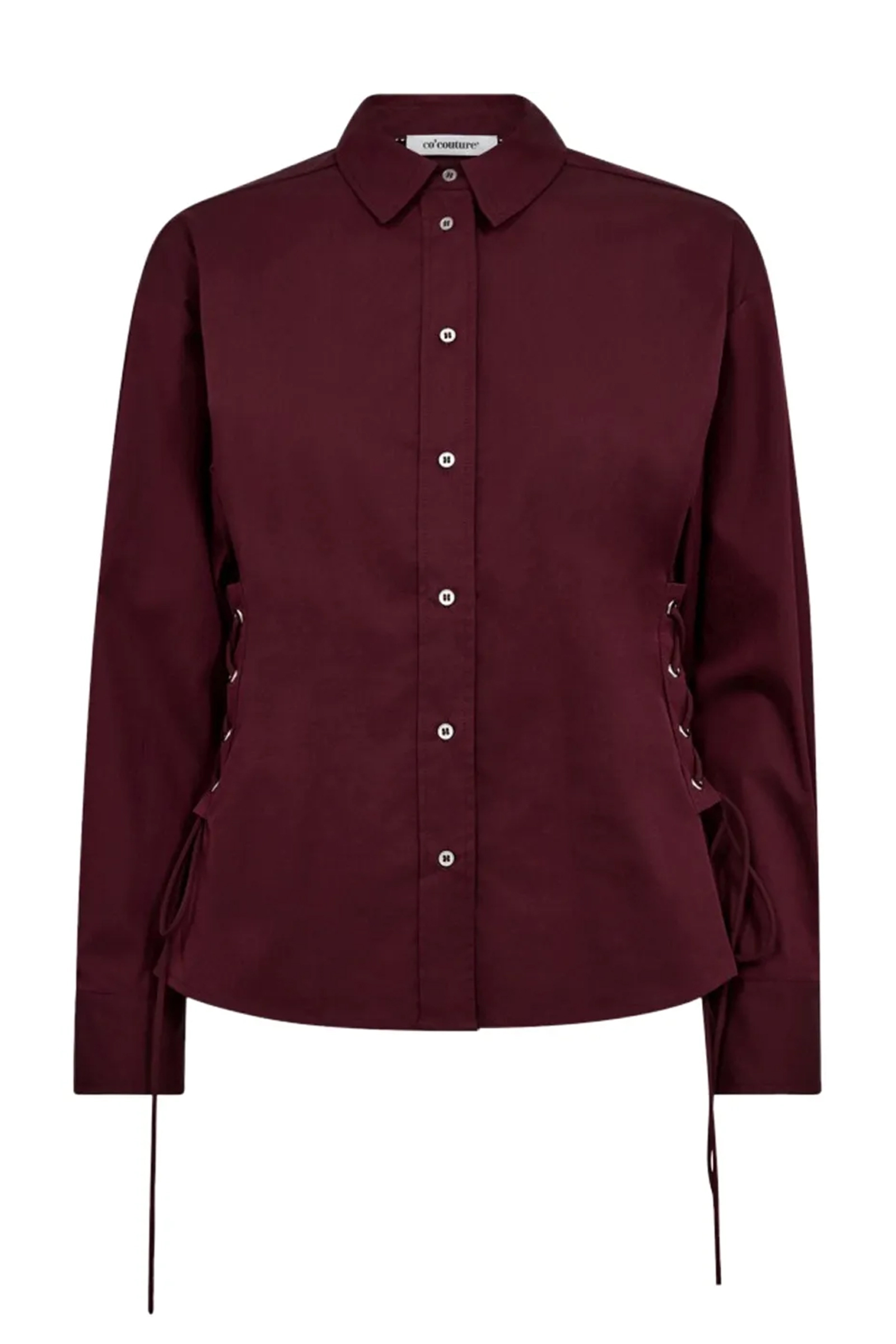 Dames blouse lange mouw wit