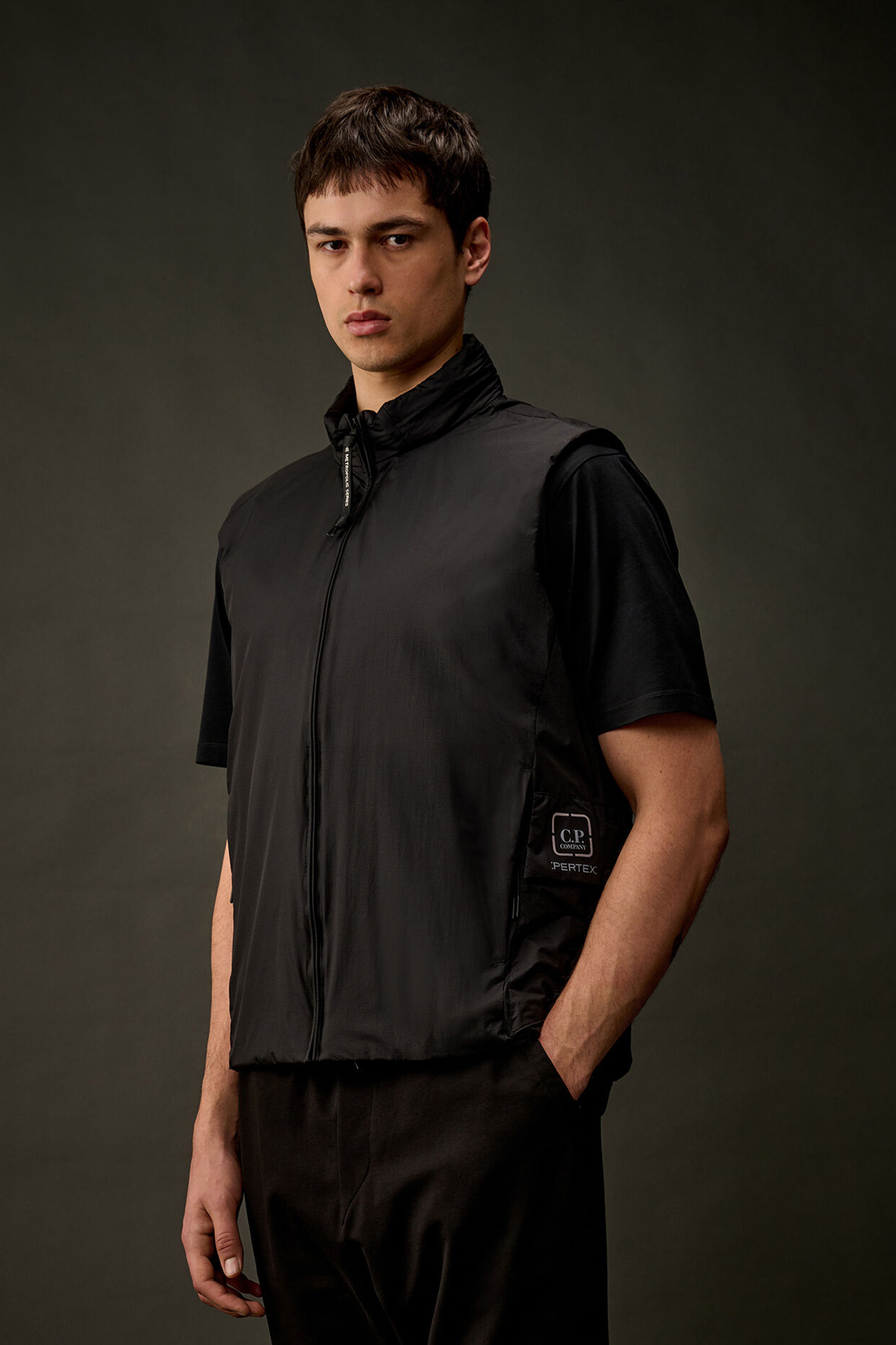 Heren bodywarmer zwart