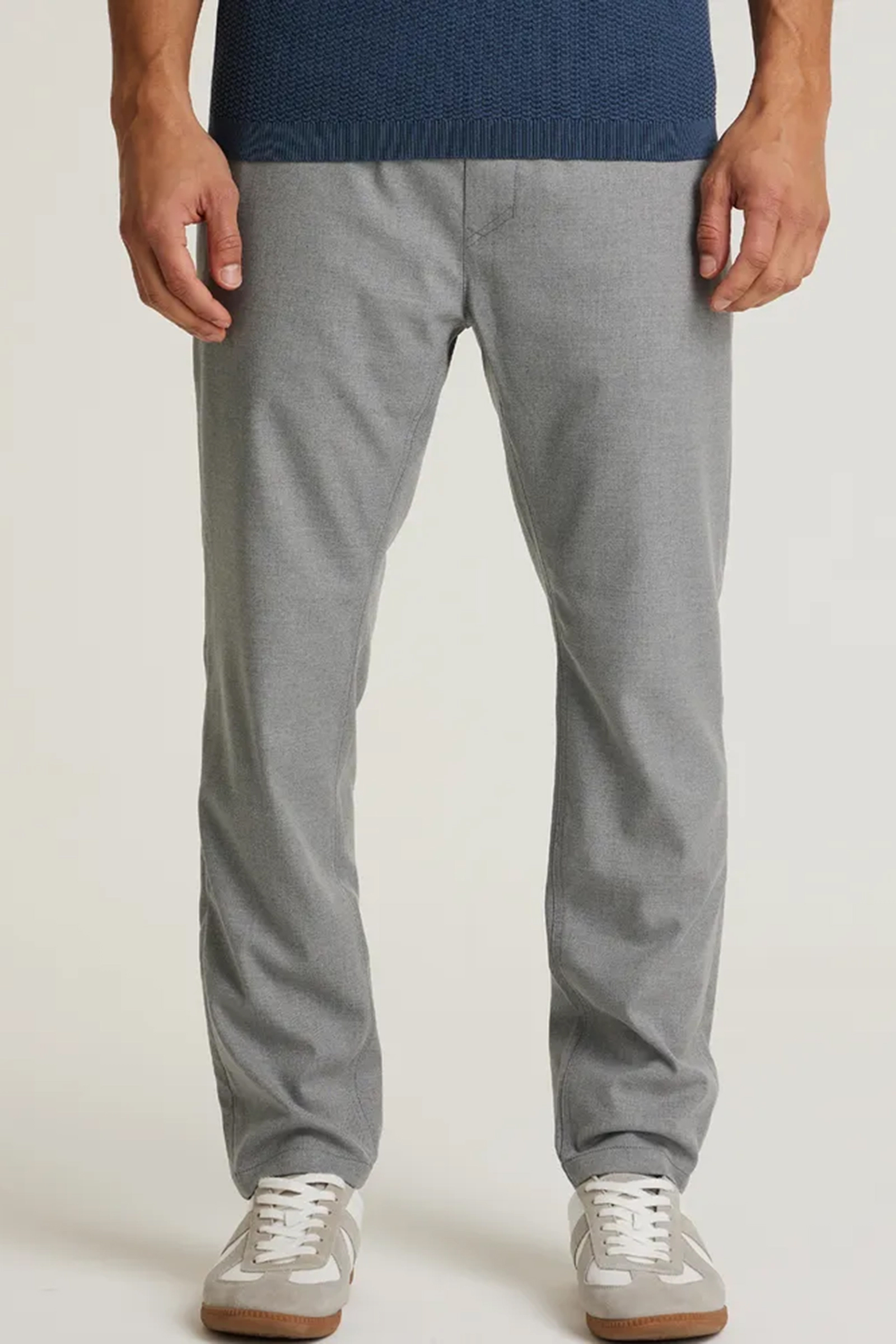 Heren broek grijs