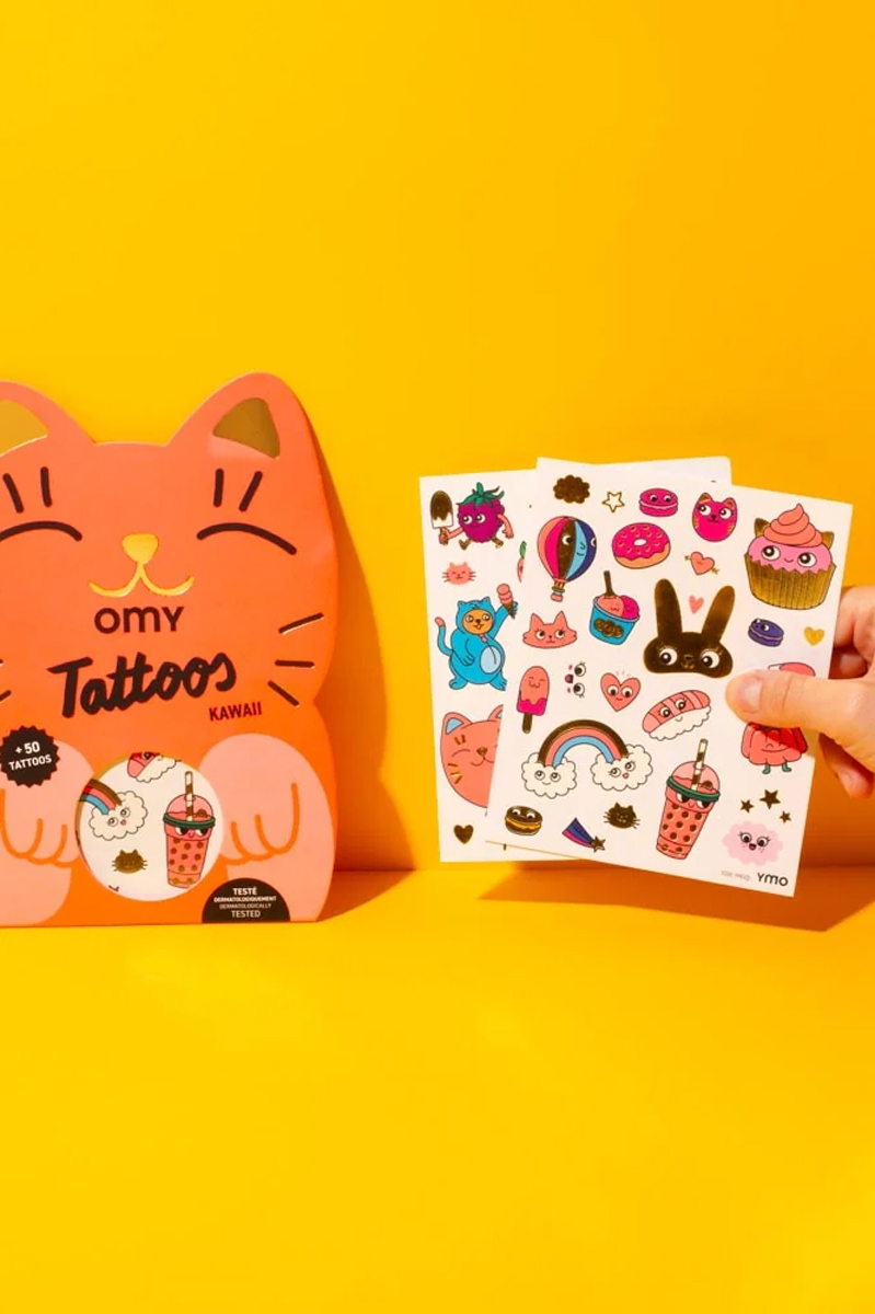 OMY Kawai- tattoos Oranje-1 2