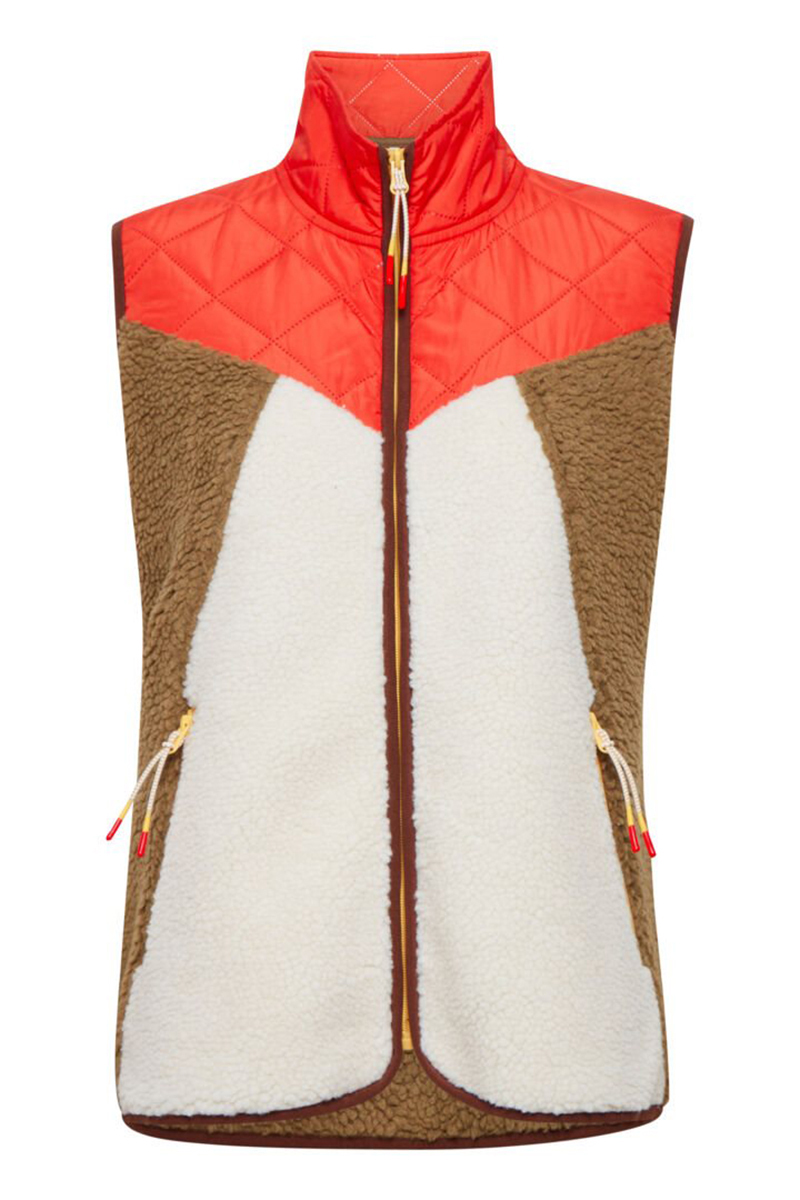 The Jogg Concept JCBERRI WAISCOAT 4 Oranje-1 1