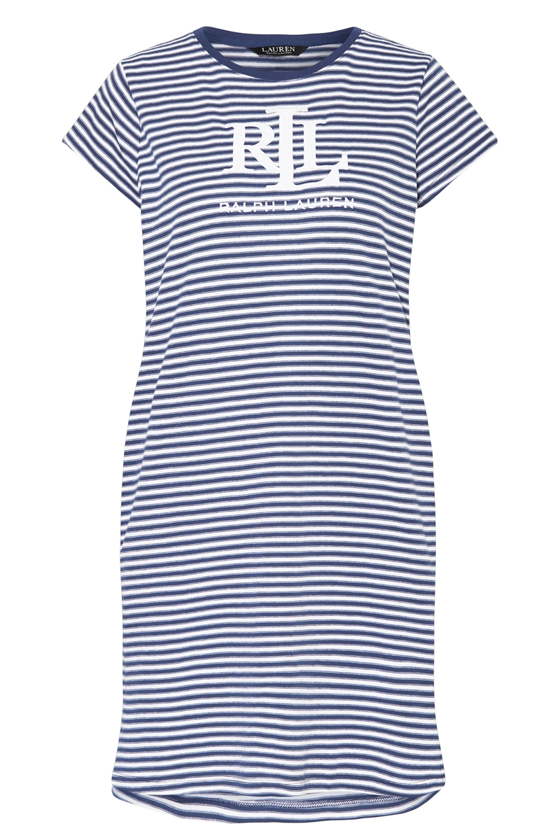 Nachtmode dames nachthemd   blauw