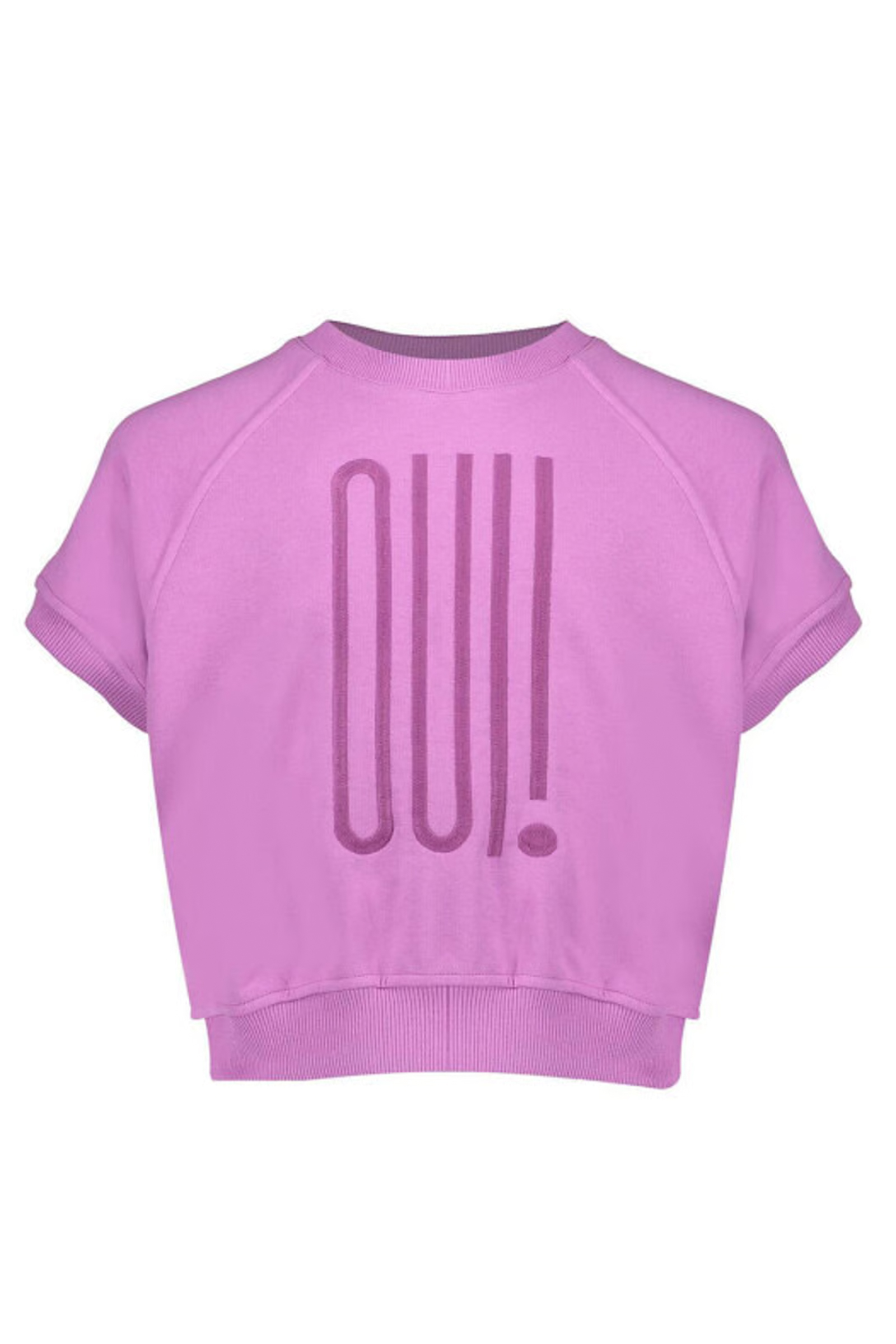 Meisjes sweater paars