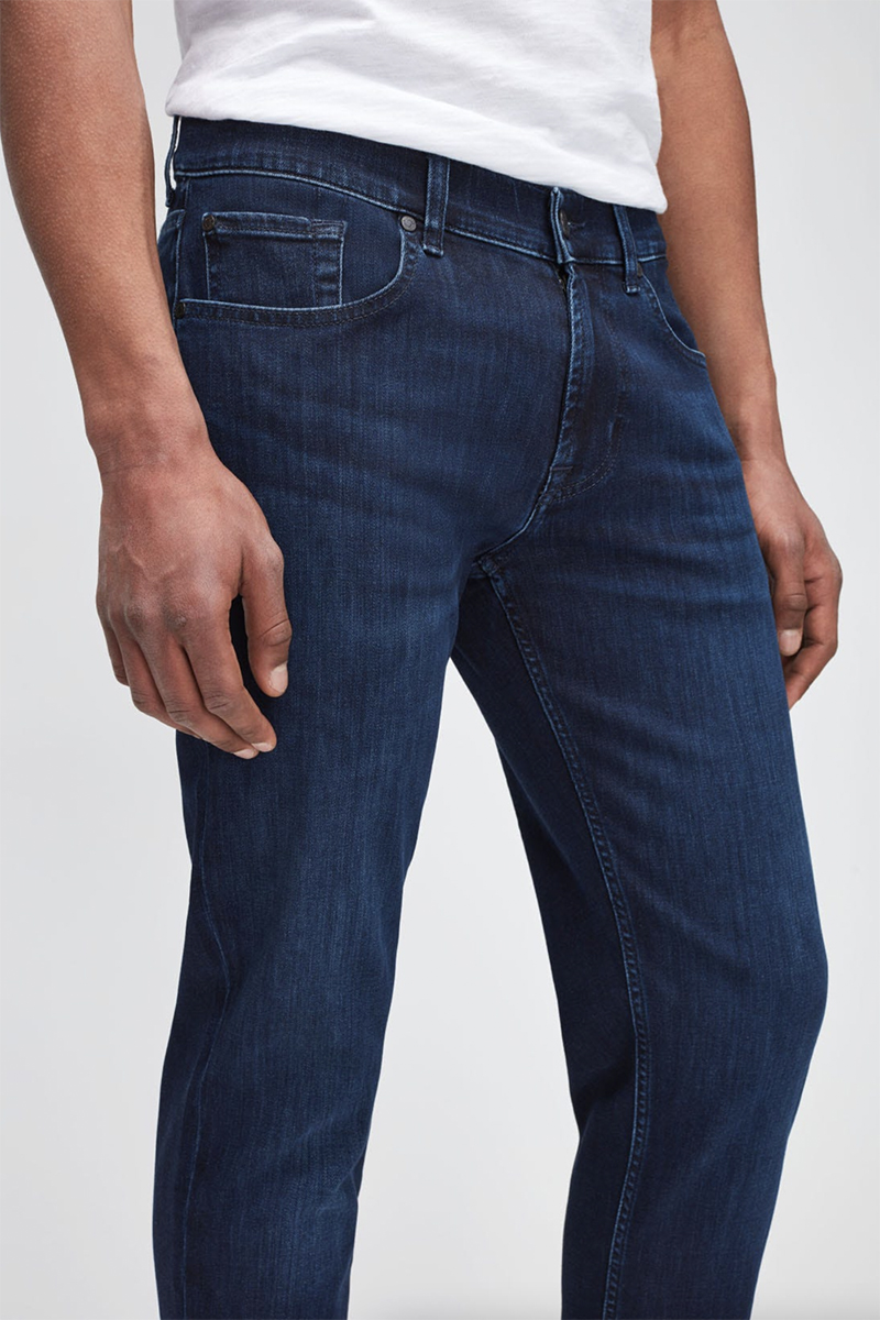 7 For All Mankind SLIMMY TAPERED Blauw-1 4