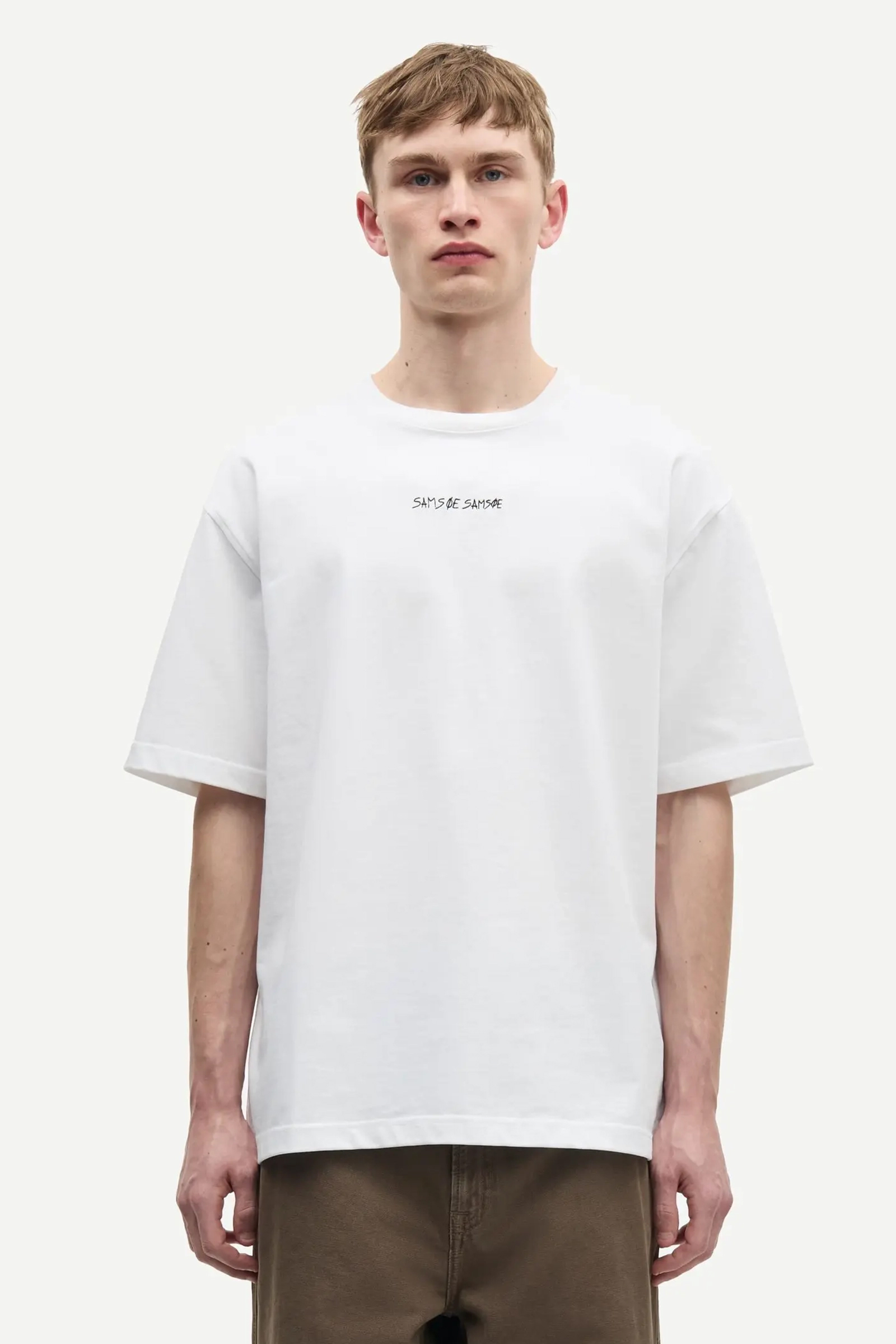 Heren t-shirt kortemouw wit