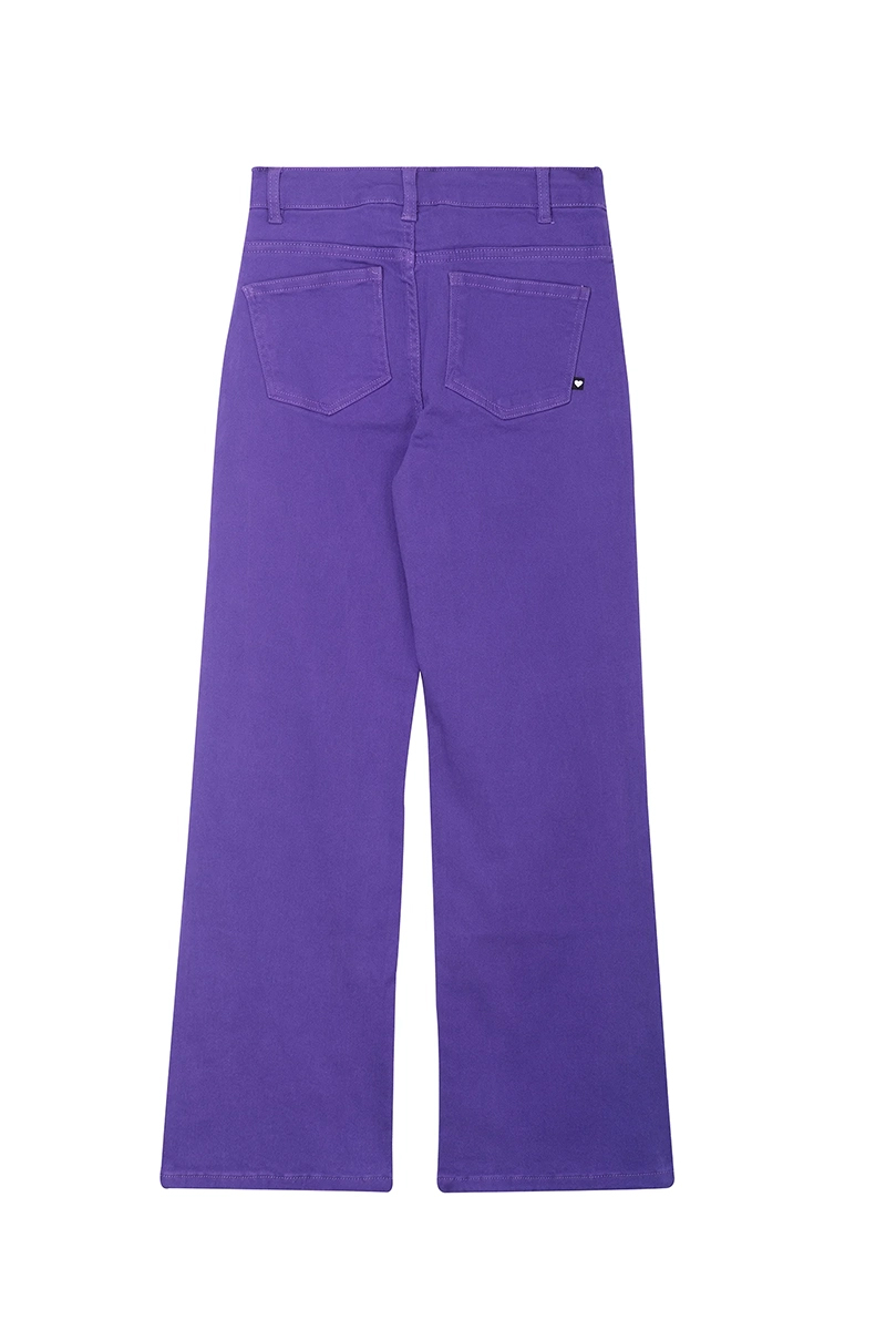 Meisjes jeans paars