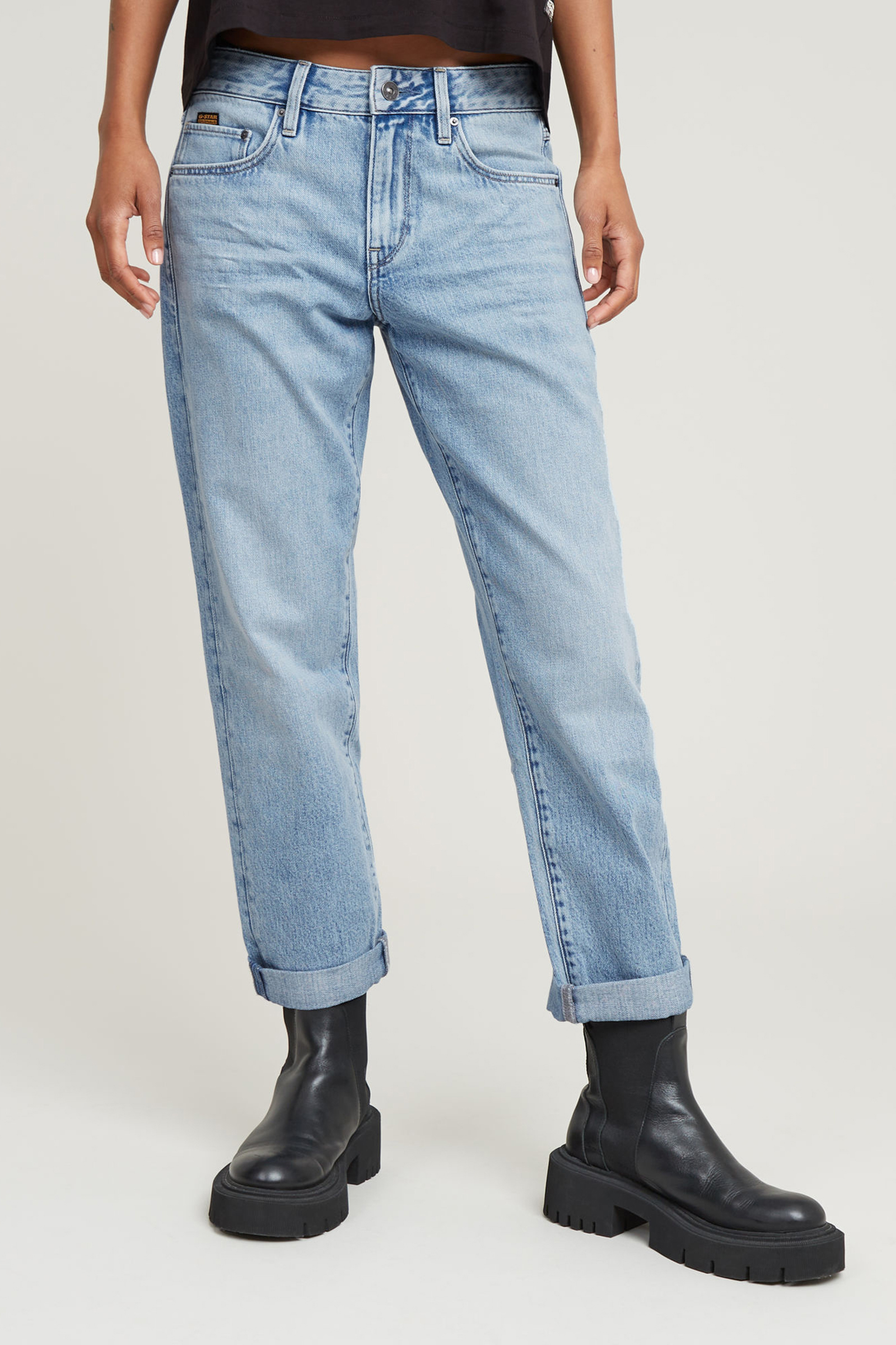 Dames jeans blauw