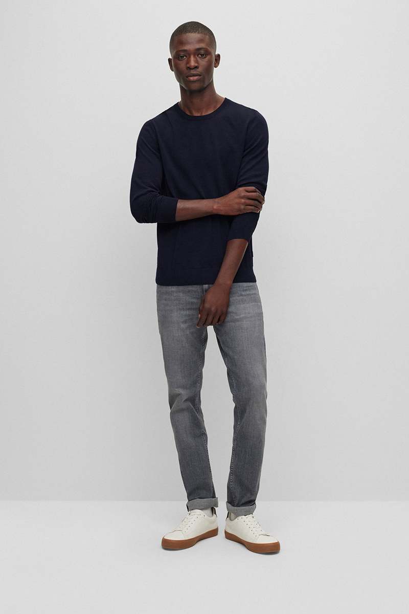 Boss Black Leno-P 10241501 01 Blauw-1 5
