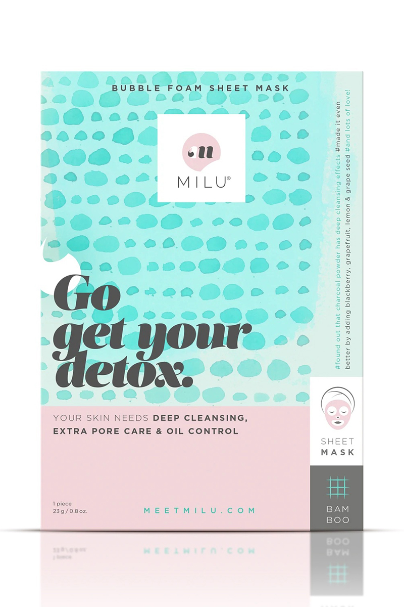 Milu Sheet Masks Bubble Foam Diversen-4 1