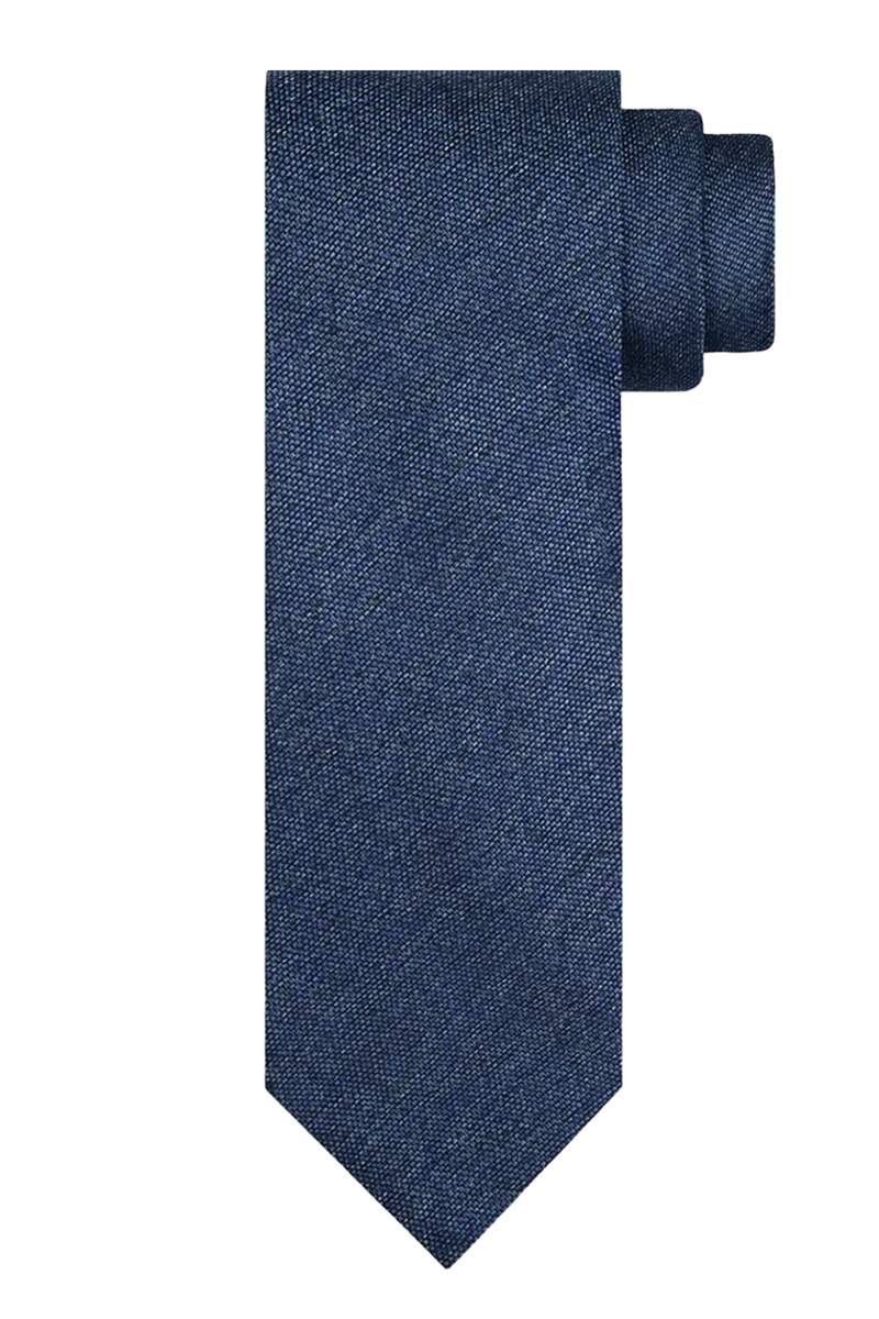Heren stropdas blauw