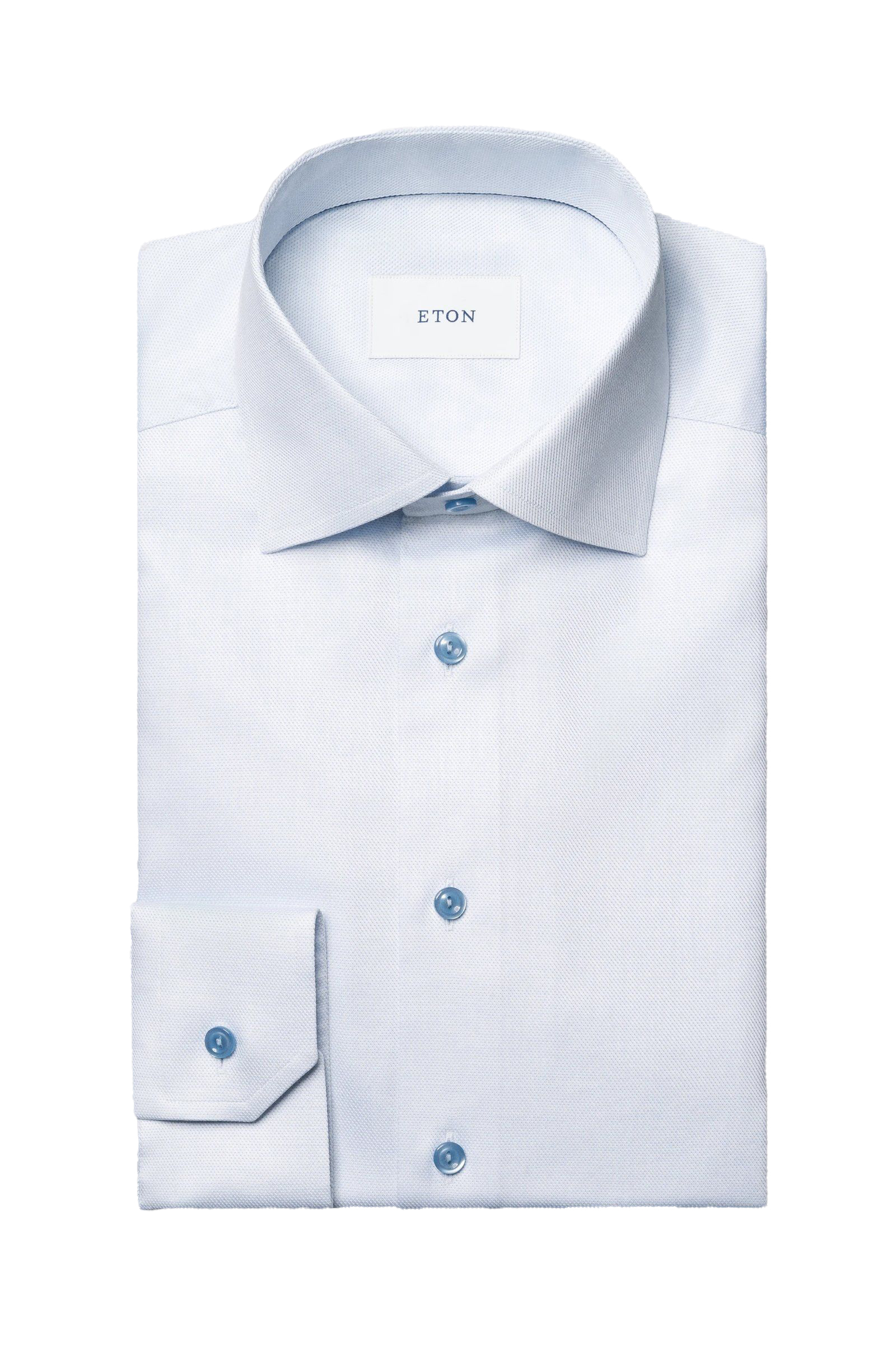 Heren overhemd lm dressual blauw