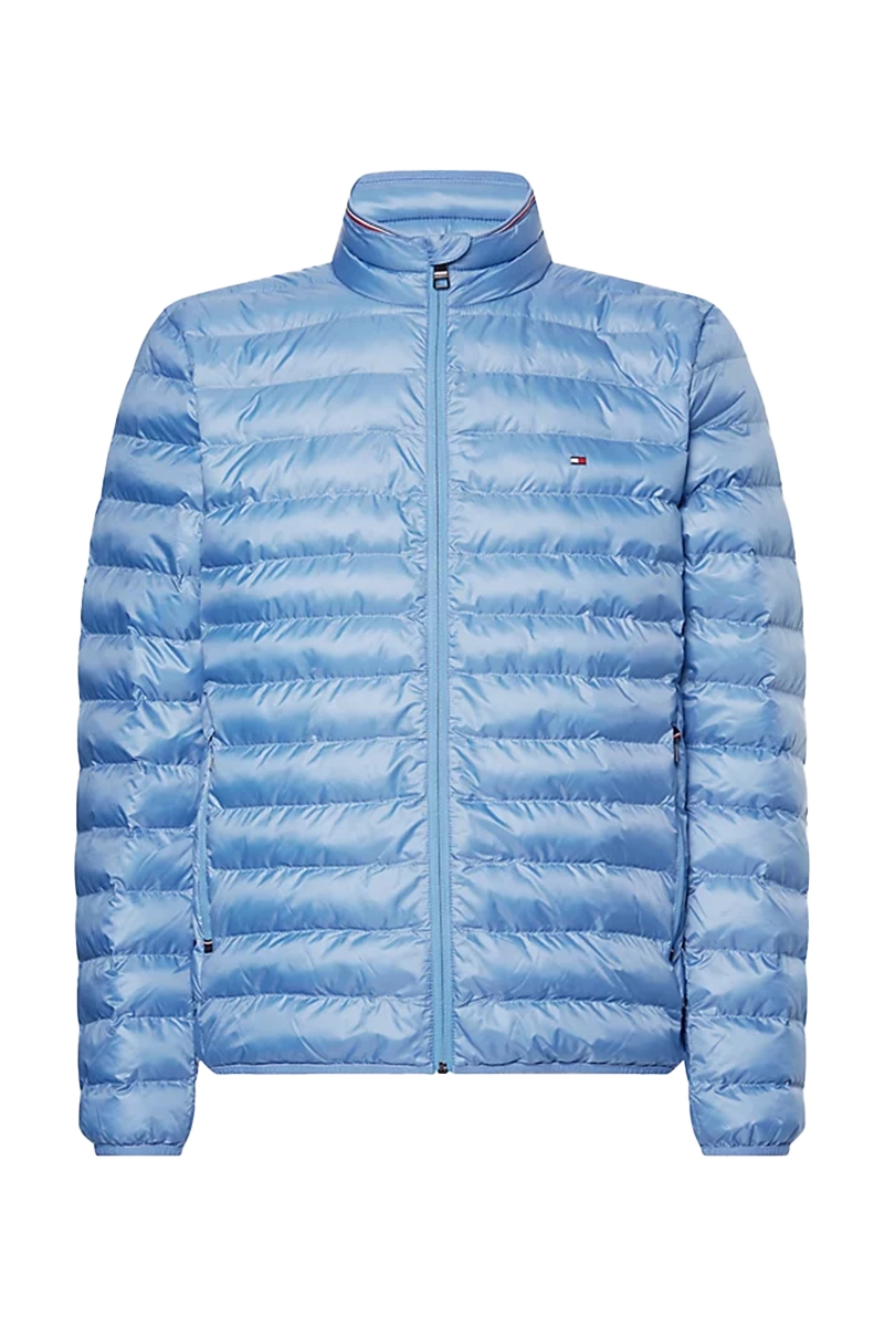 Tommy Hilfiger PACKABLE RECYCLED JACKET Blauw-1 1