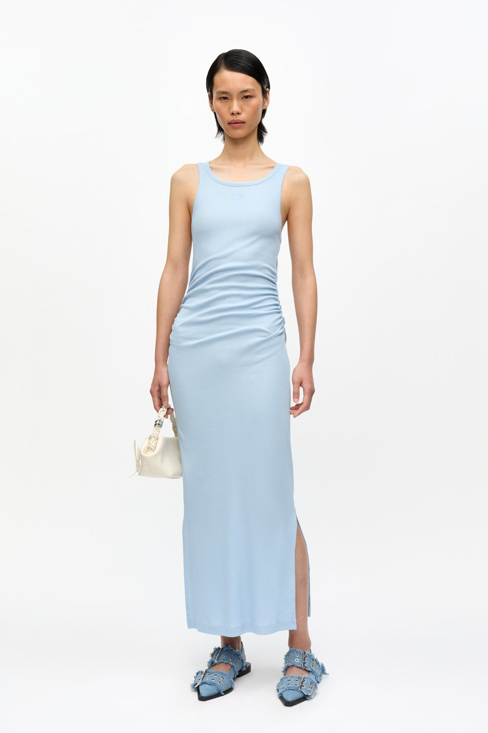 Dames jurk blauw