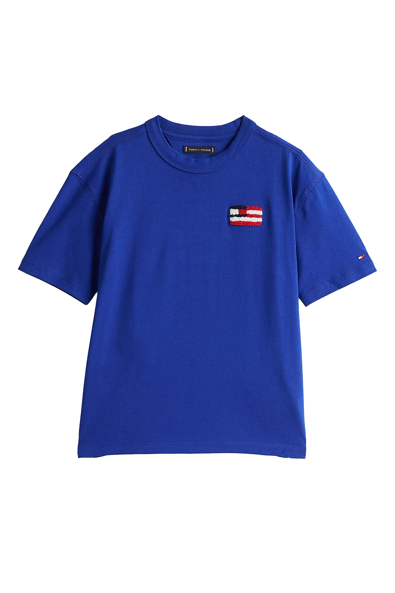 Jongens t-shirt korte mouw blauw
