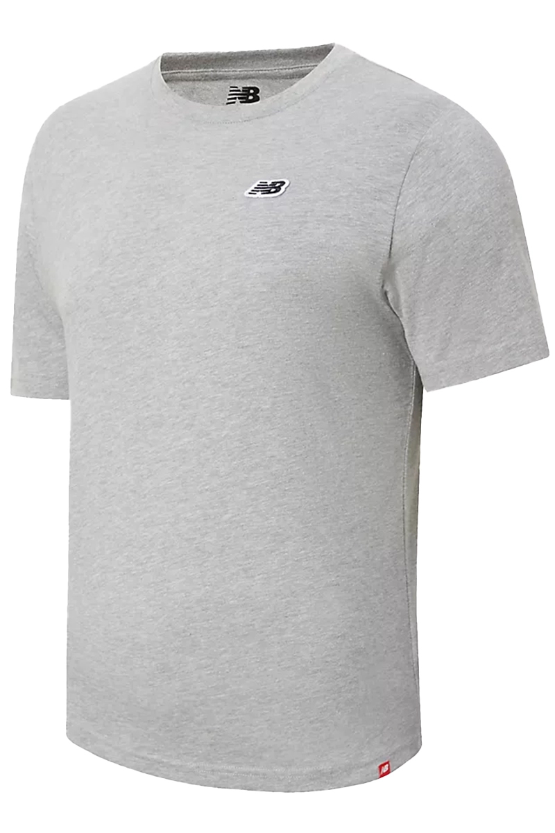 Casual heren t-shirt km grijs