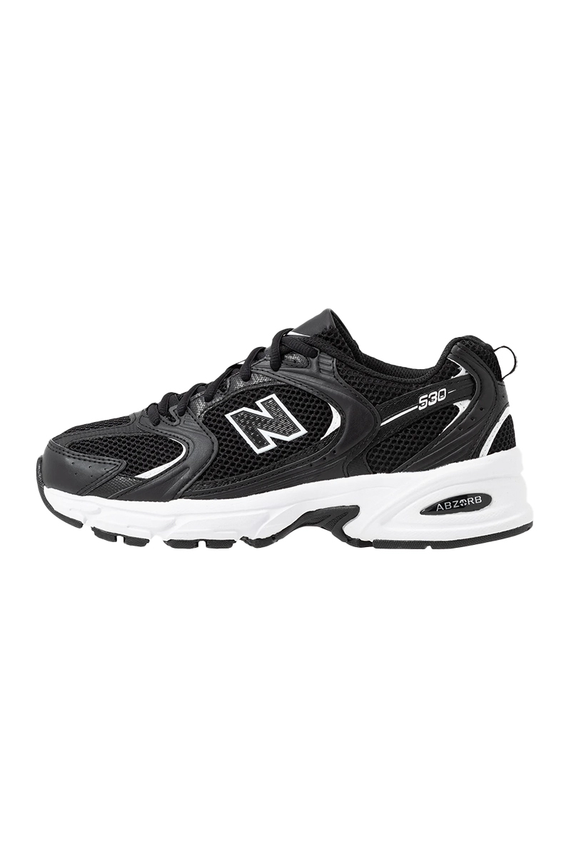 gedragen Magnetisch Van New Balance 530 black Zwart-1 Voorwinden