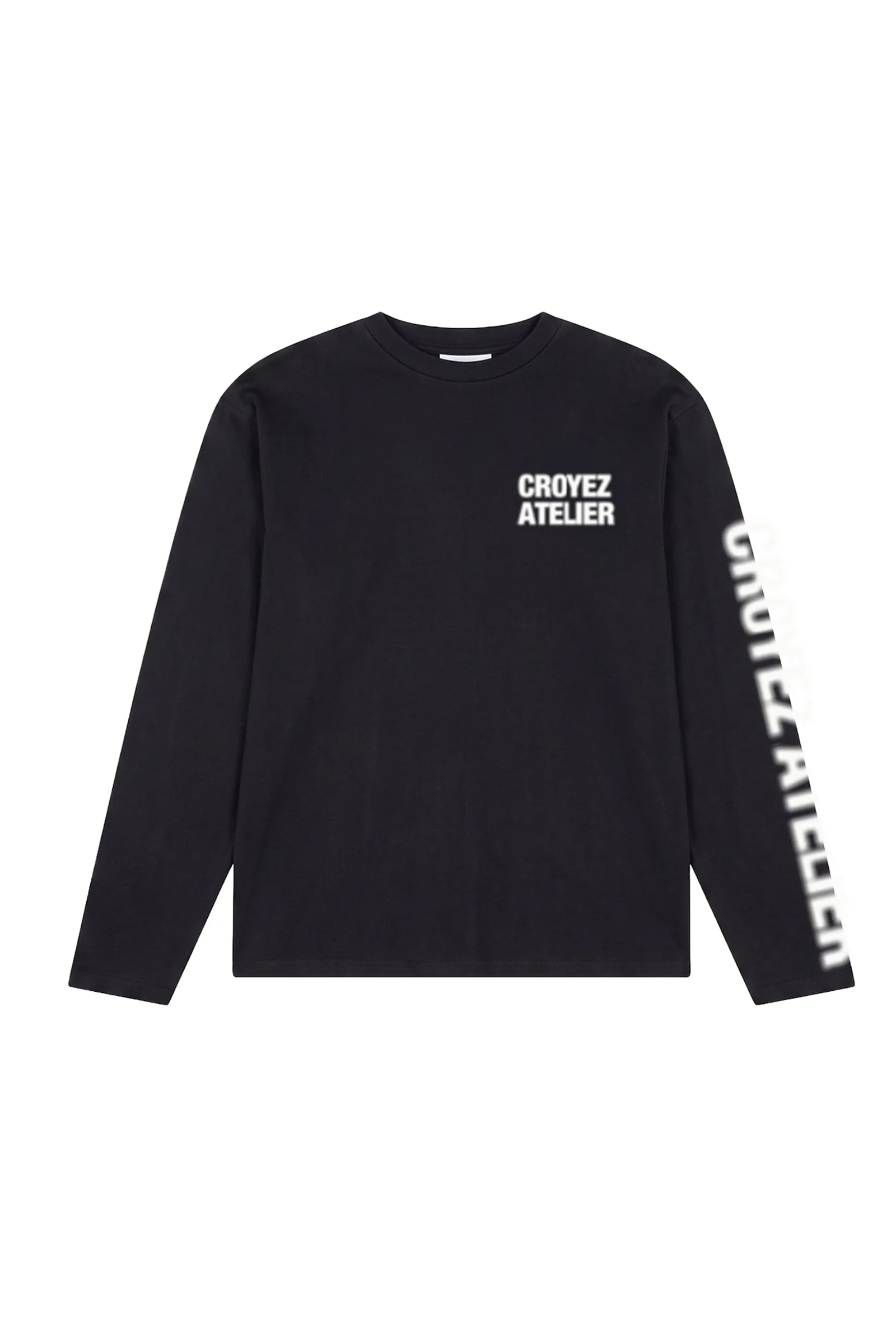 Jongens t-shirt lange mouw zwart