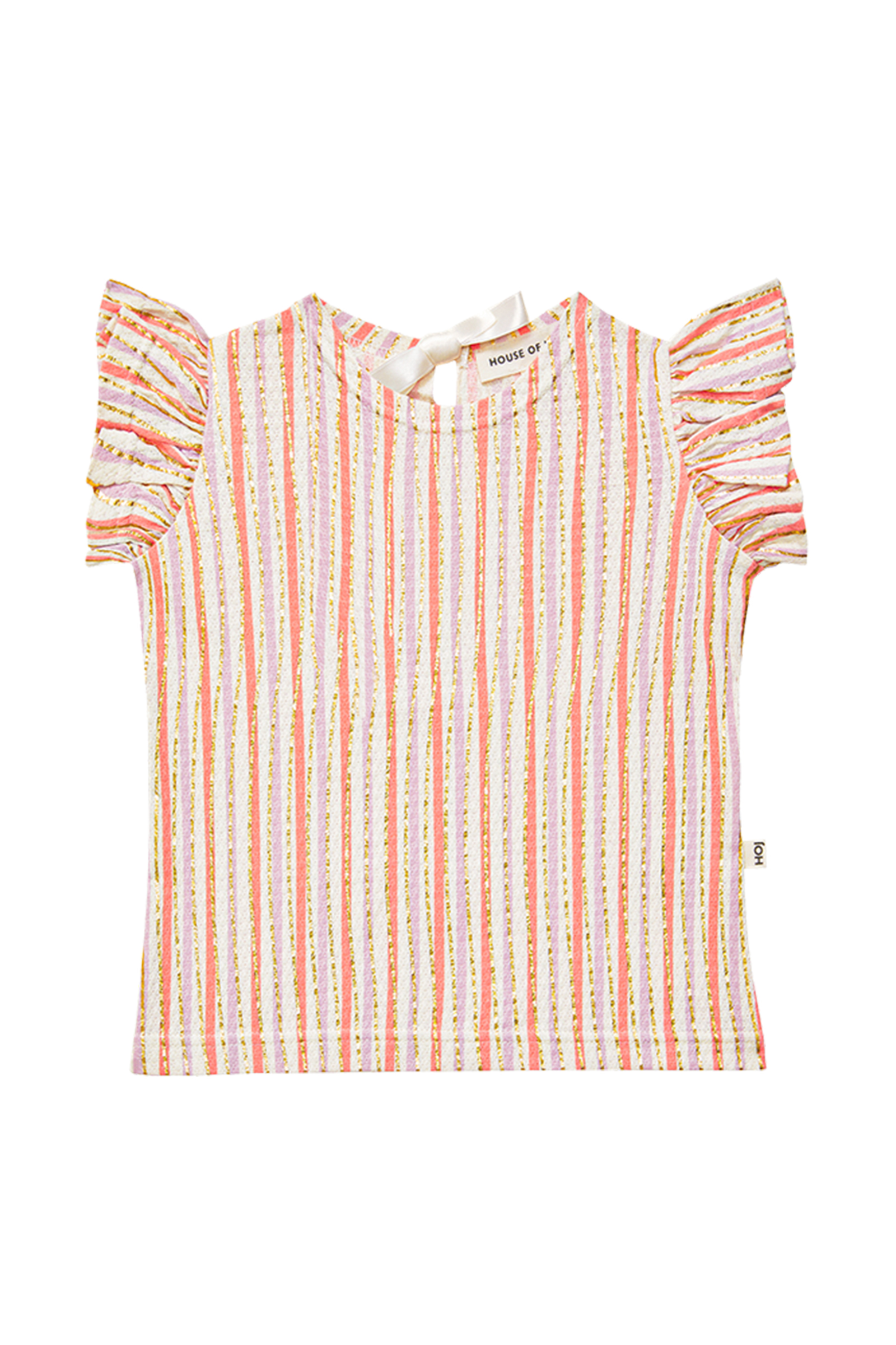 House Of Jamie Ruffled tee Rose-1 1
