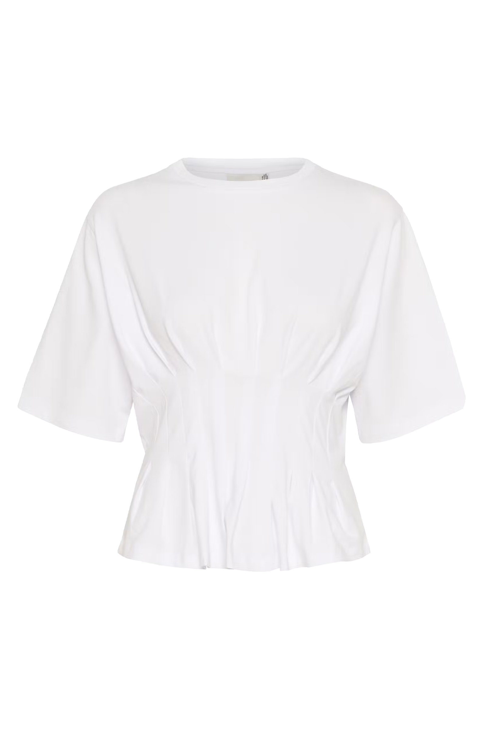 Dames t-shirt korte mouw wit