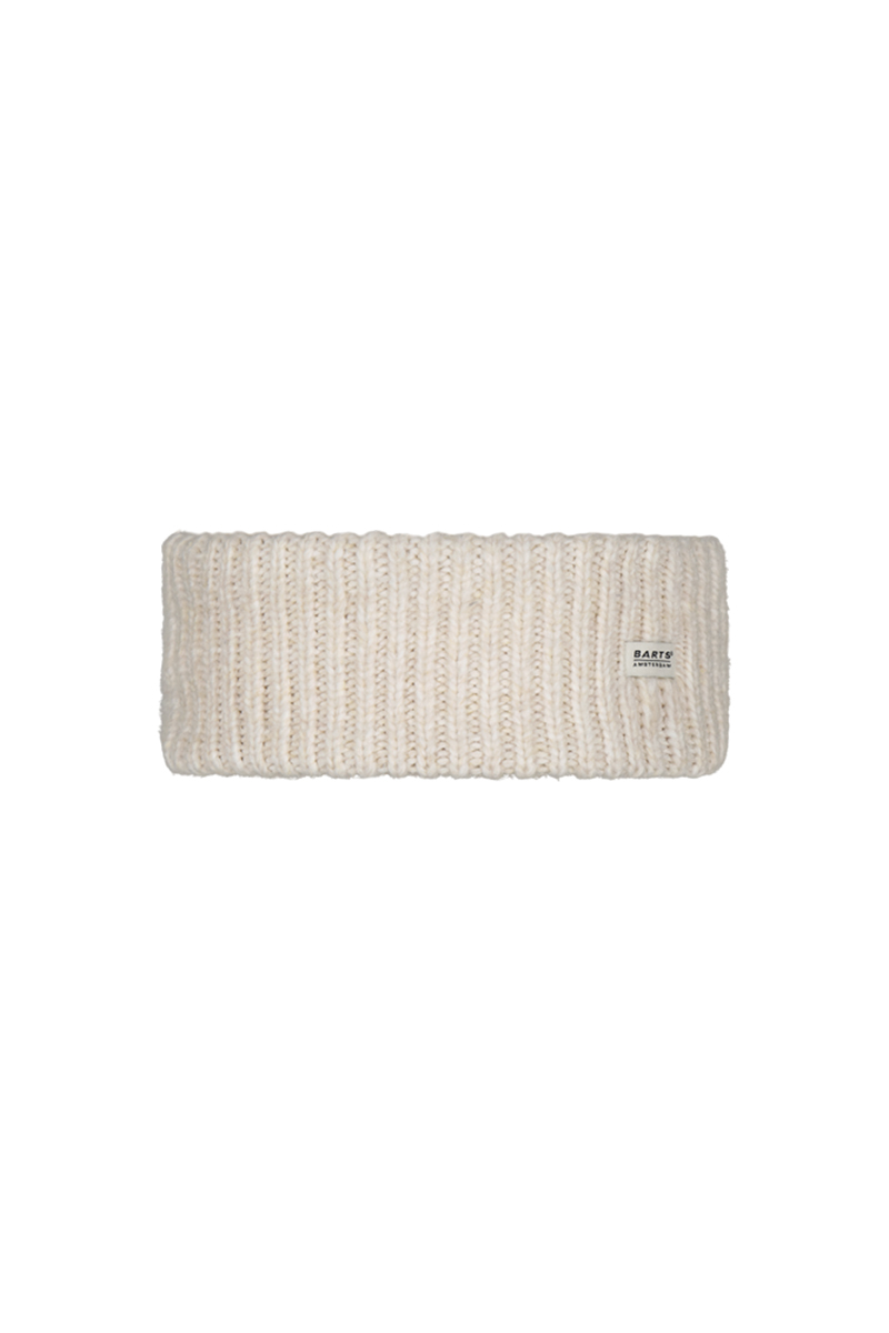 Wintersport haarband senior ecru