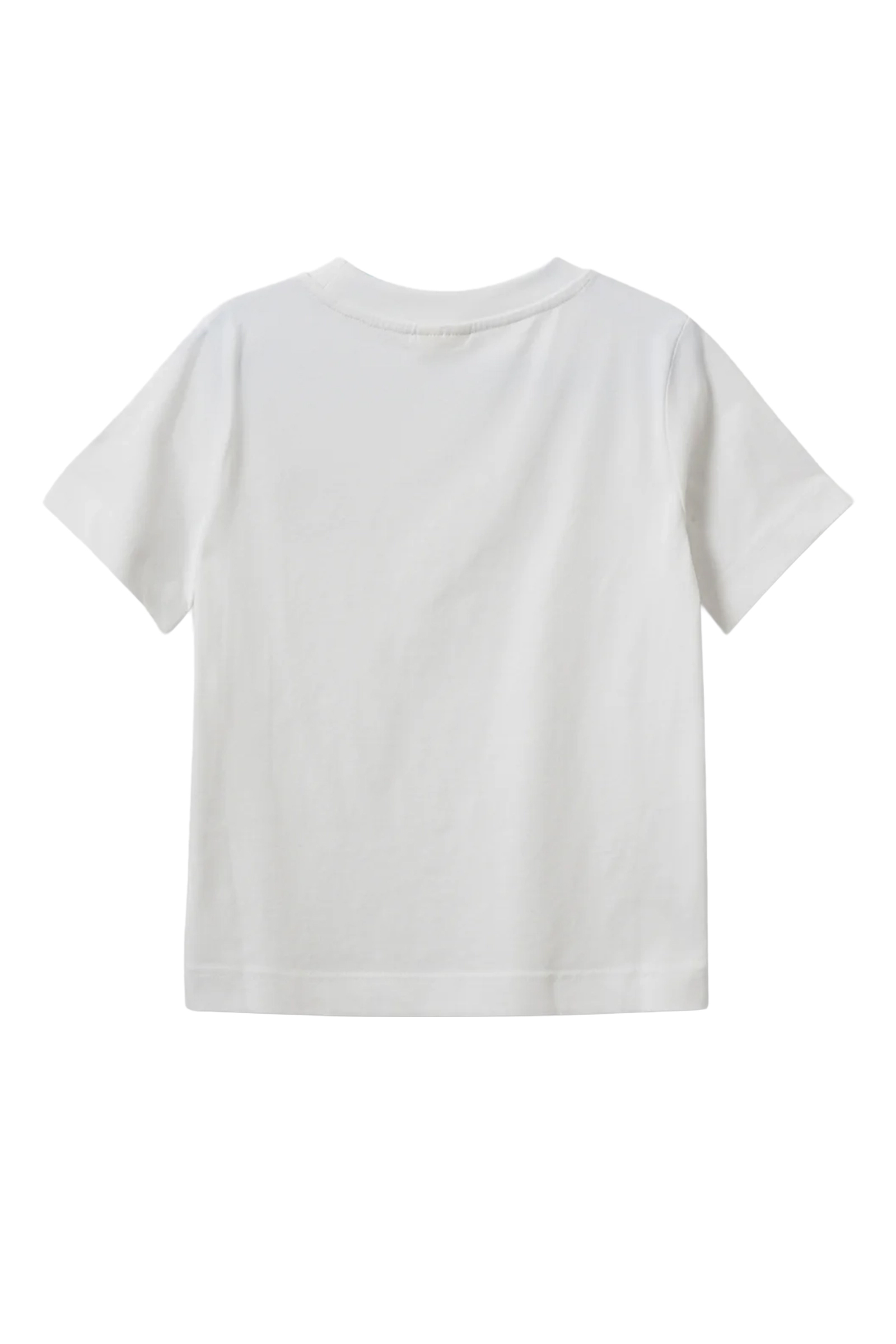 Meisjes t-shirt korte mouw wit