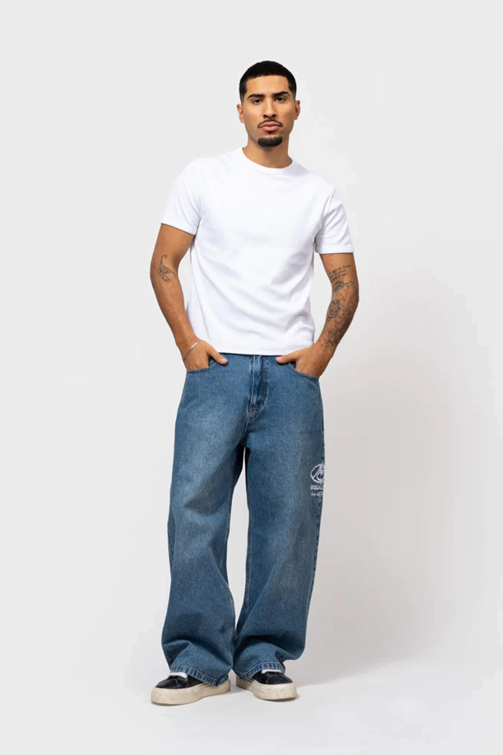 Heren jeans blauw